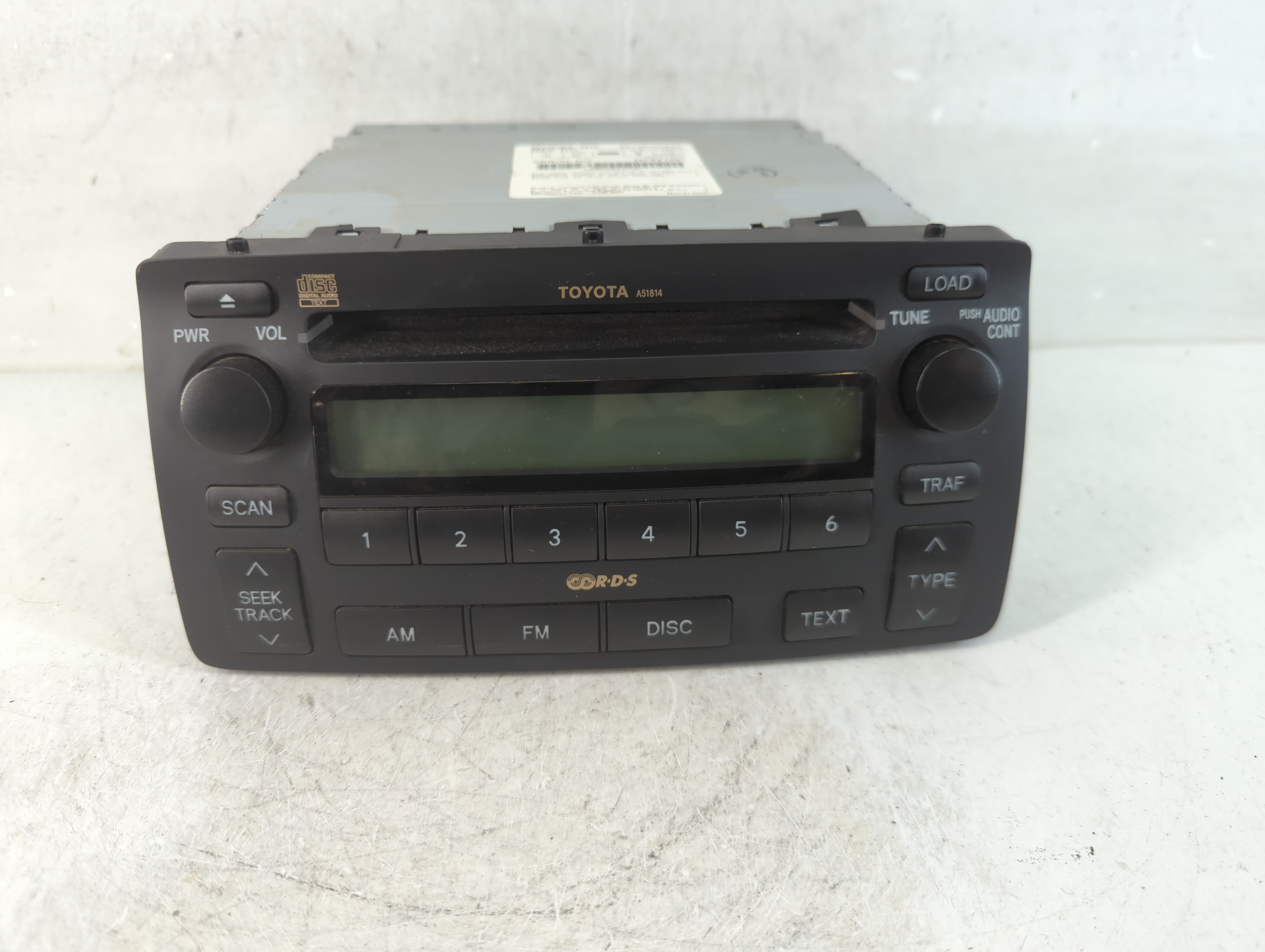 2004-2008 Toyota Corolla Am Fm Cd Player Radio Receiver 916273 - Oemusedautoparts1.com