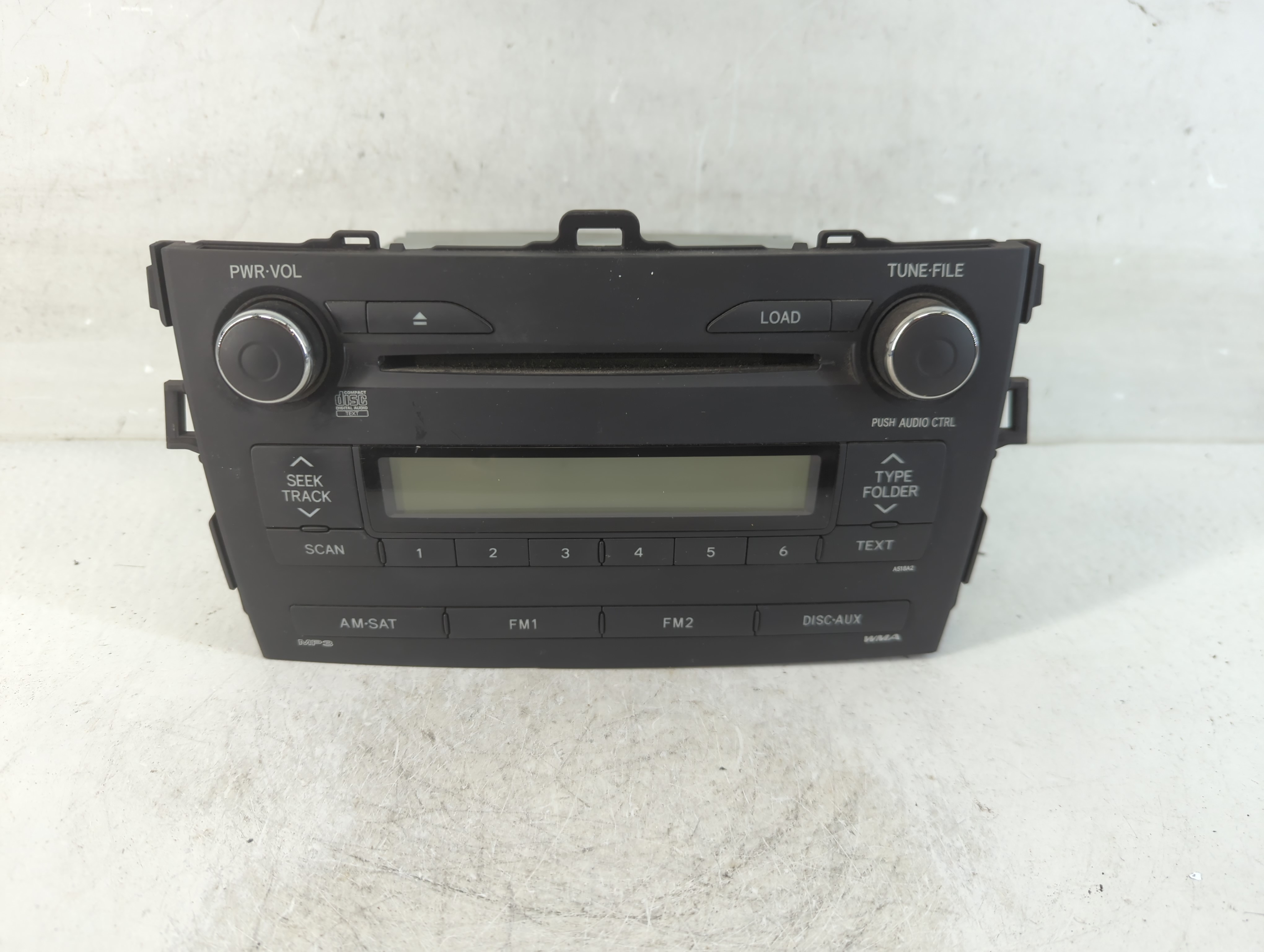 2009-2010 Toyota Corolla Am Fm Cd Player Radio Receiver 916324 - Oemusedautoparts1.com