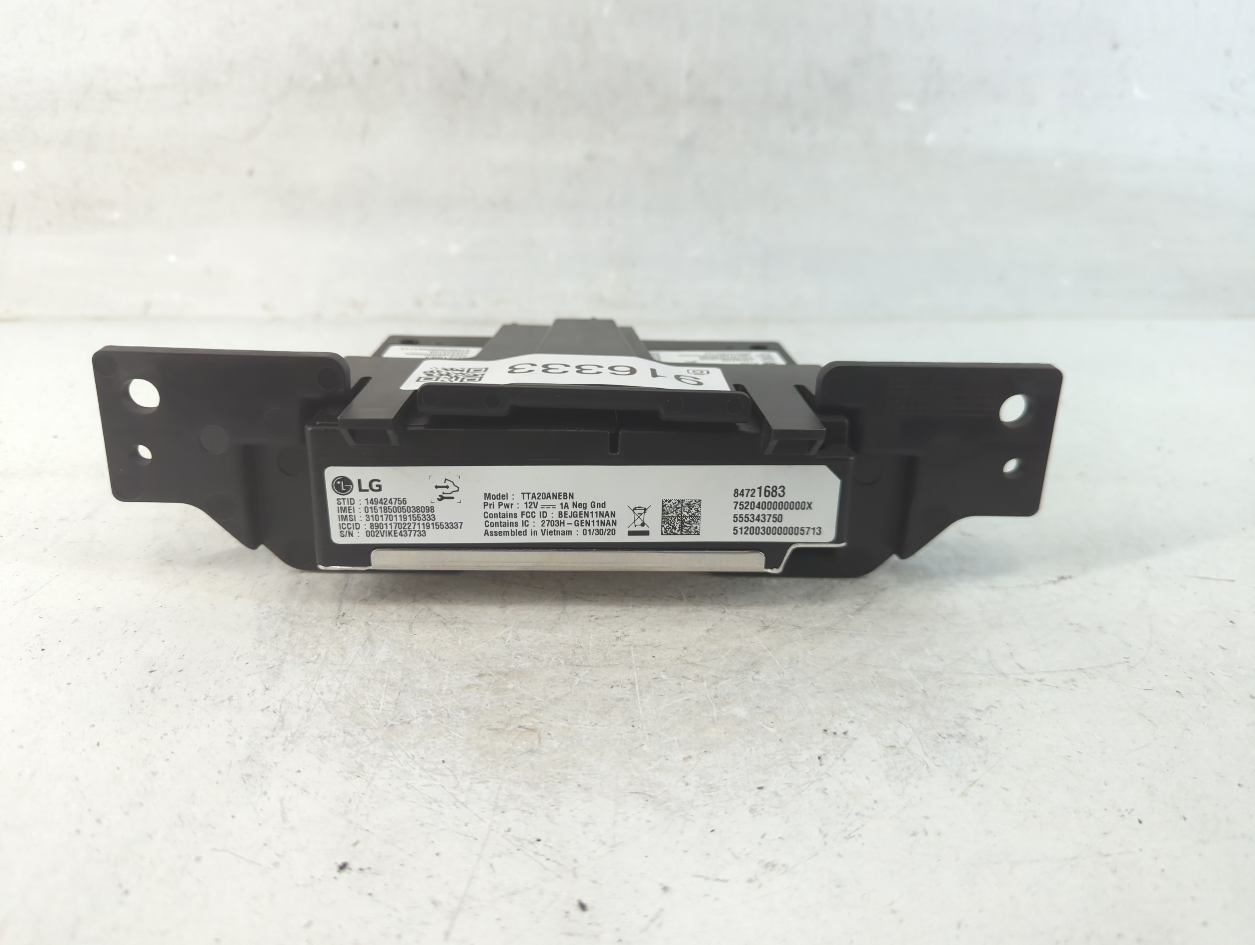 2021-2021 Chevrolet Trailblazer Am Fm Cd Player Radio Receiver 916333 - Oemusedautoparts1.com