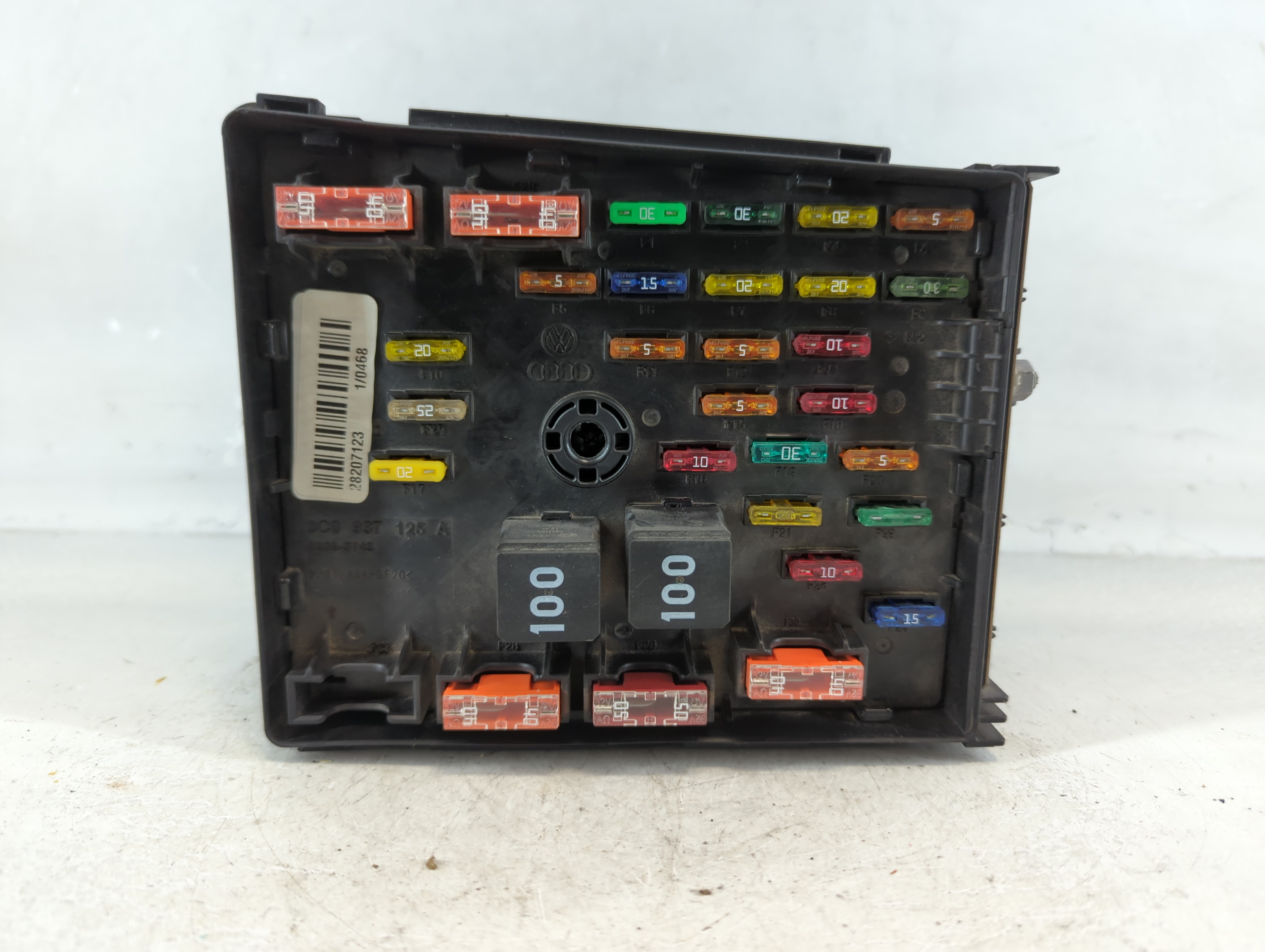 Picture of 2013-2017 Volkswagen Cc Fusebox Fuse Box Relay Module 3c0 937 125 916347