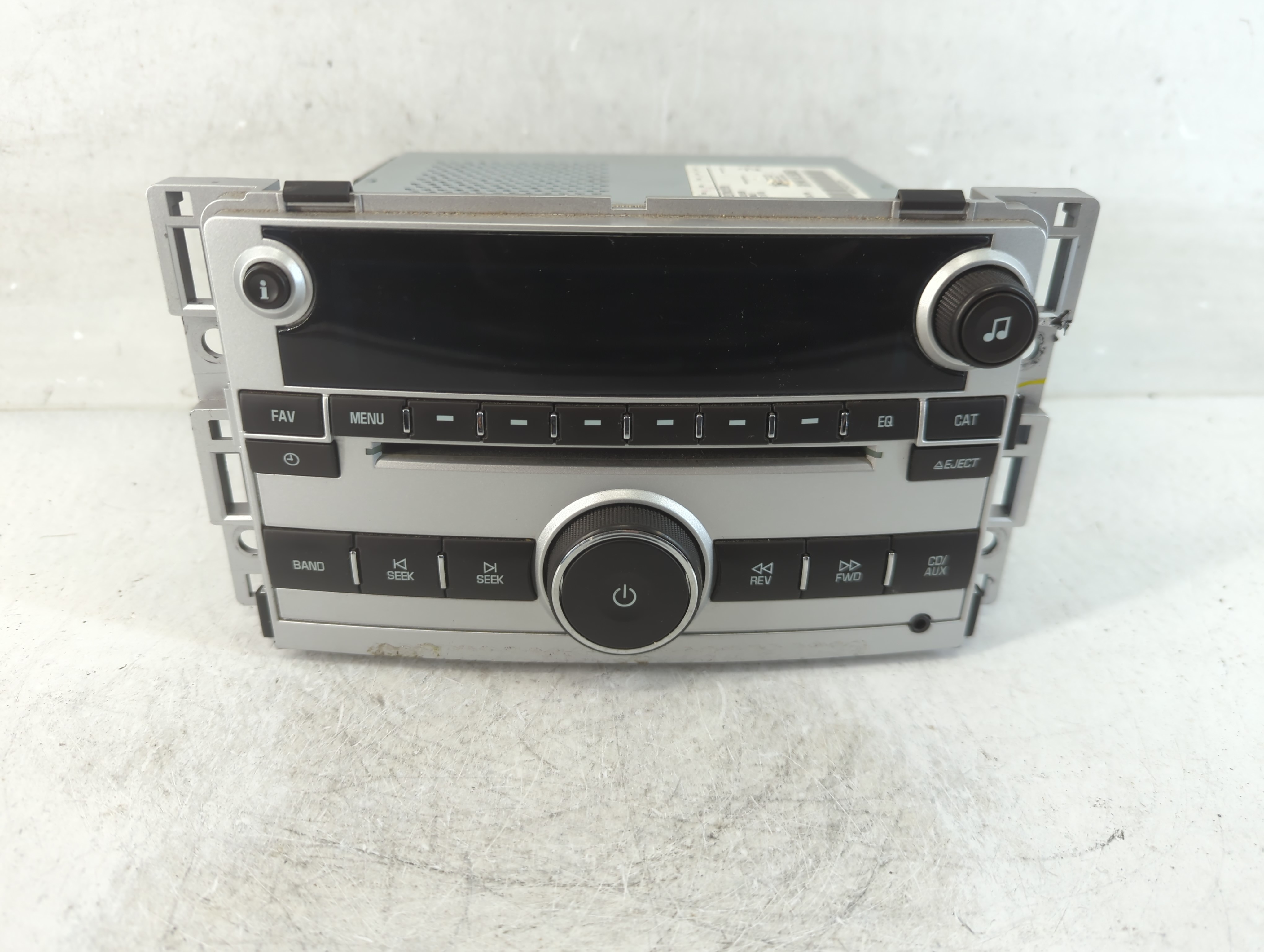2009-2012 Chevrolet Malibu Am Fm Cd Player Radio Receiver 916362 - Oemusedautoparts1.com