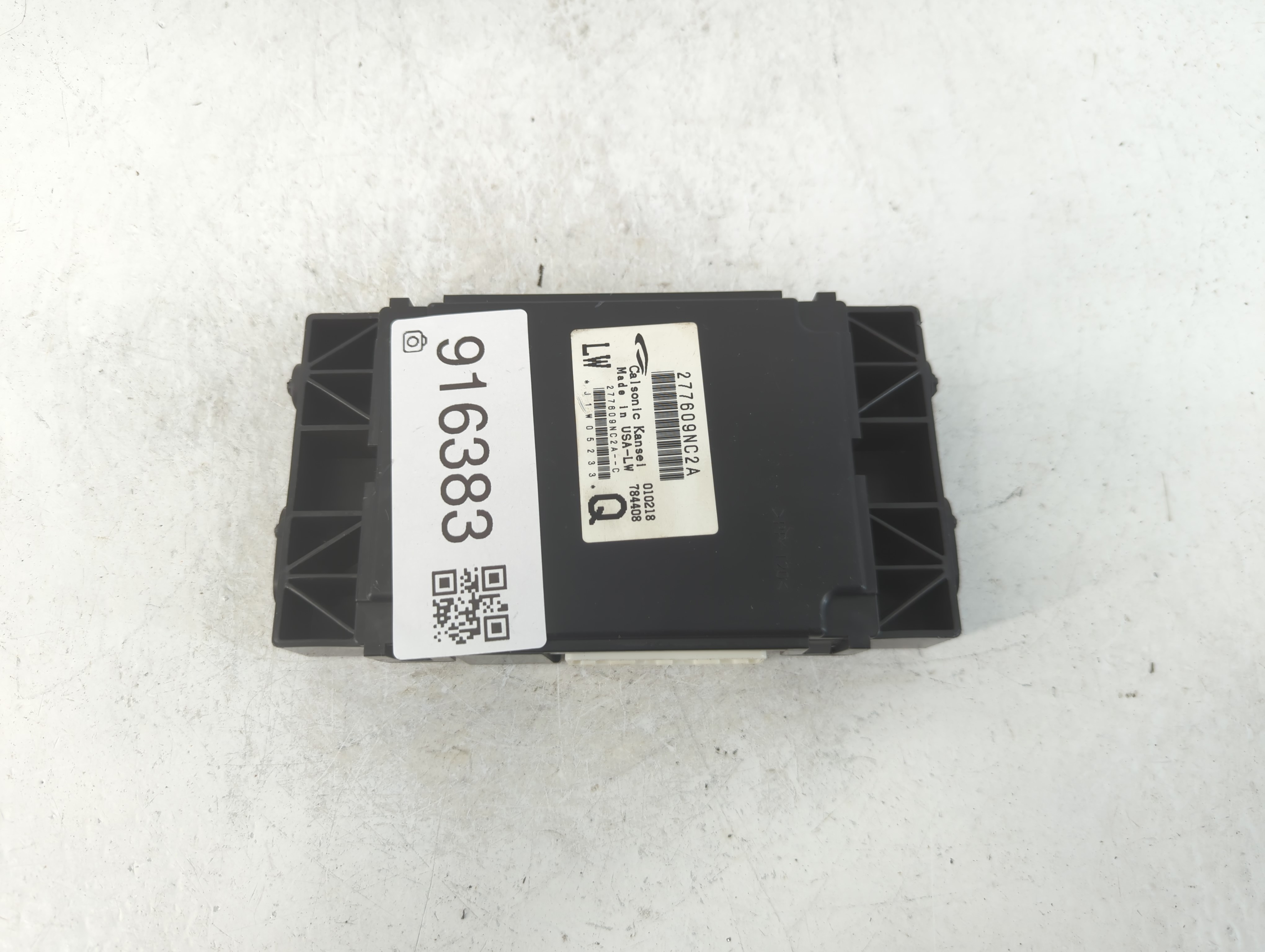2016-2016 Infiniti Qx60 Temperature Control Module 277609nc2a 916383 - Oemusedautoparts1.com