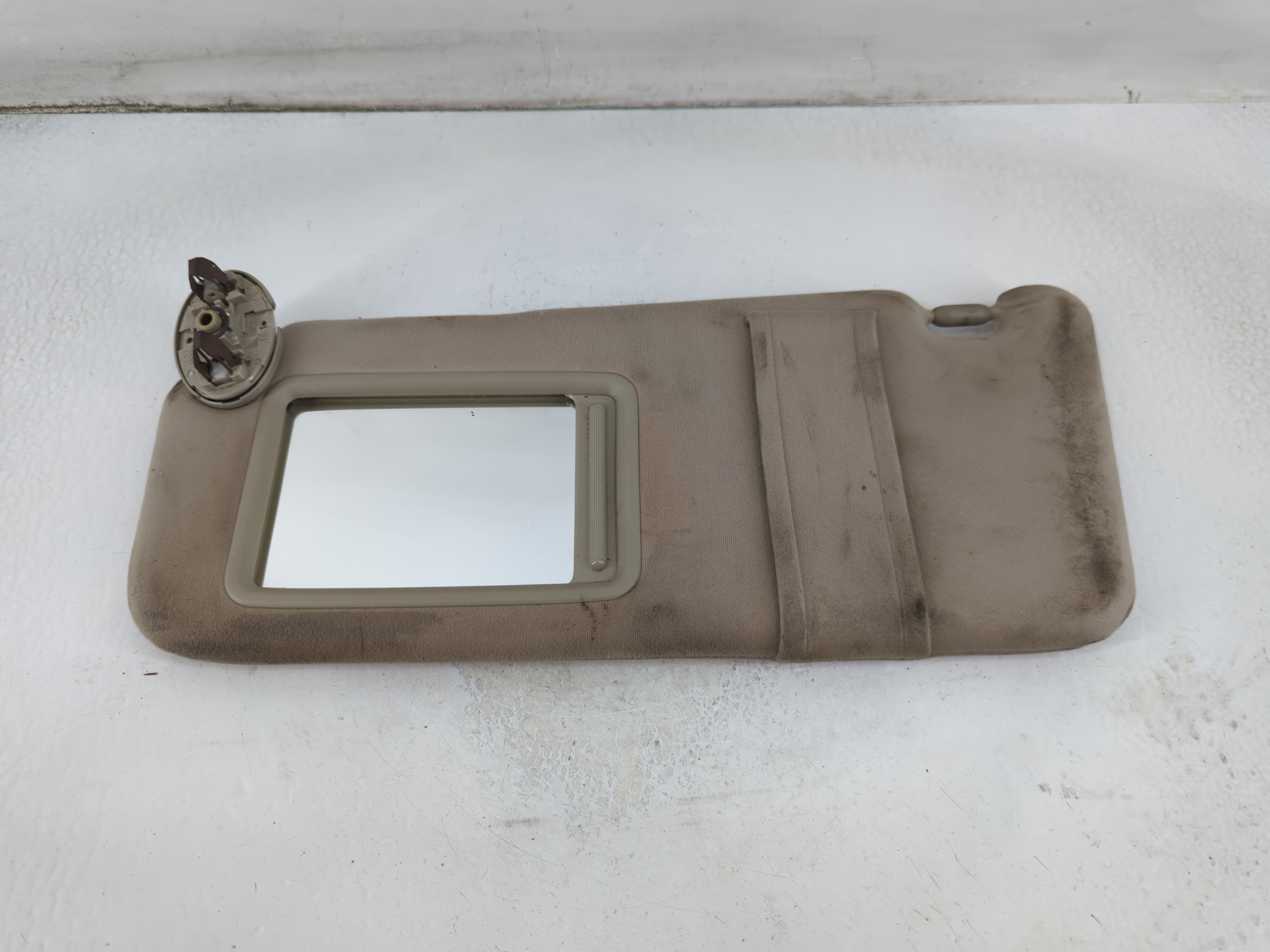 2007-2011 Toyota Camry Driver Sun Visor Mirror Left Sunvisor Grey 916411 - Oemusedautoparts1.com