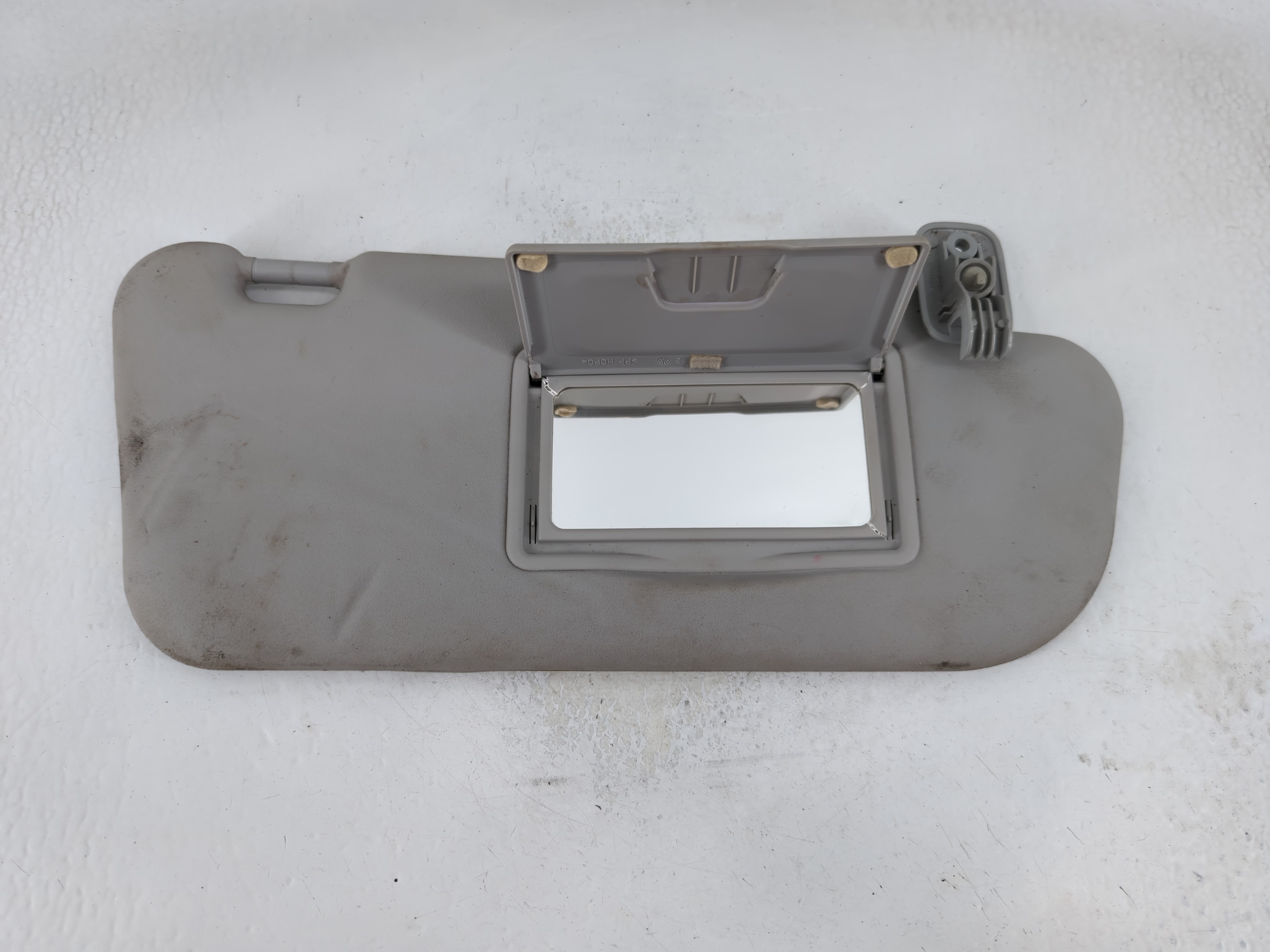 2007-2009 Mazda 3 Passenger Sun Visor Mirror Right Sunvisor Grey 916420 - Oemusedautoparts1.com