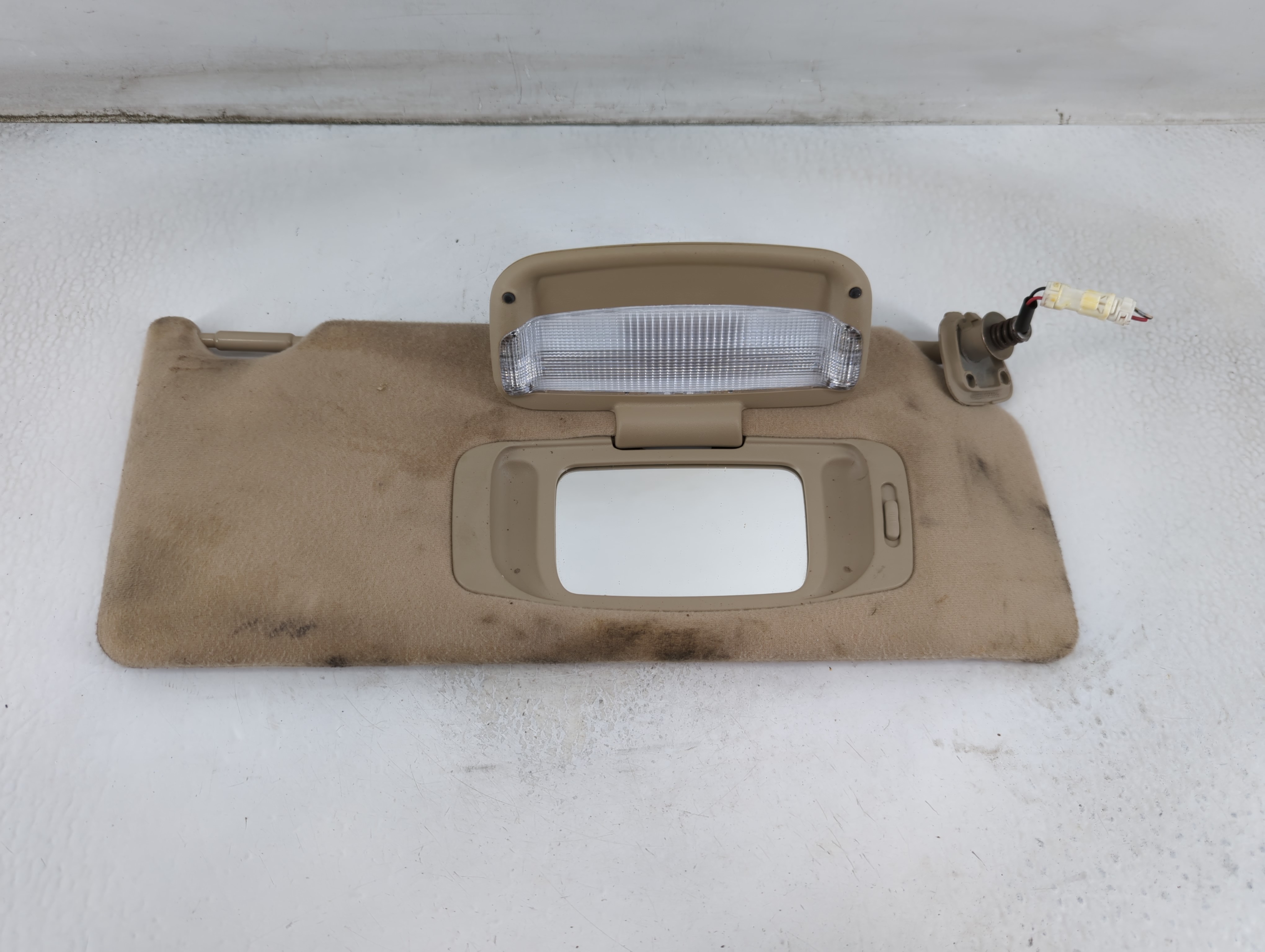 2005-2012 Toyota Avalon Passenger Sun Visor Mirror Right Sunvisor Beige 916434 - Oemusedautoparts1.com