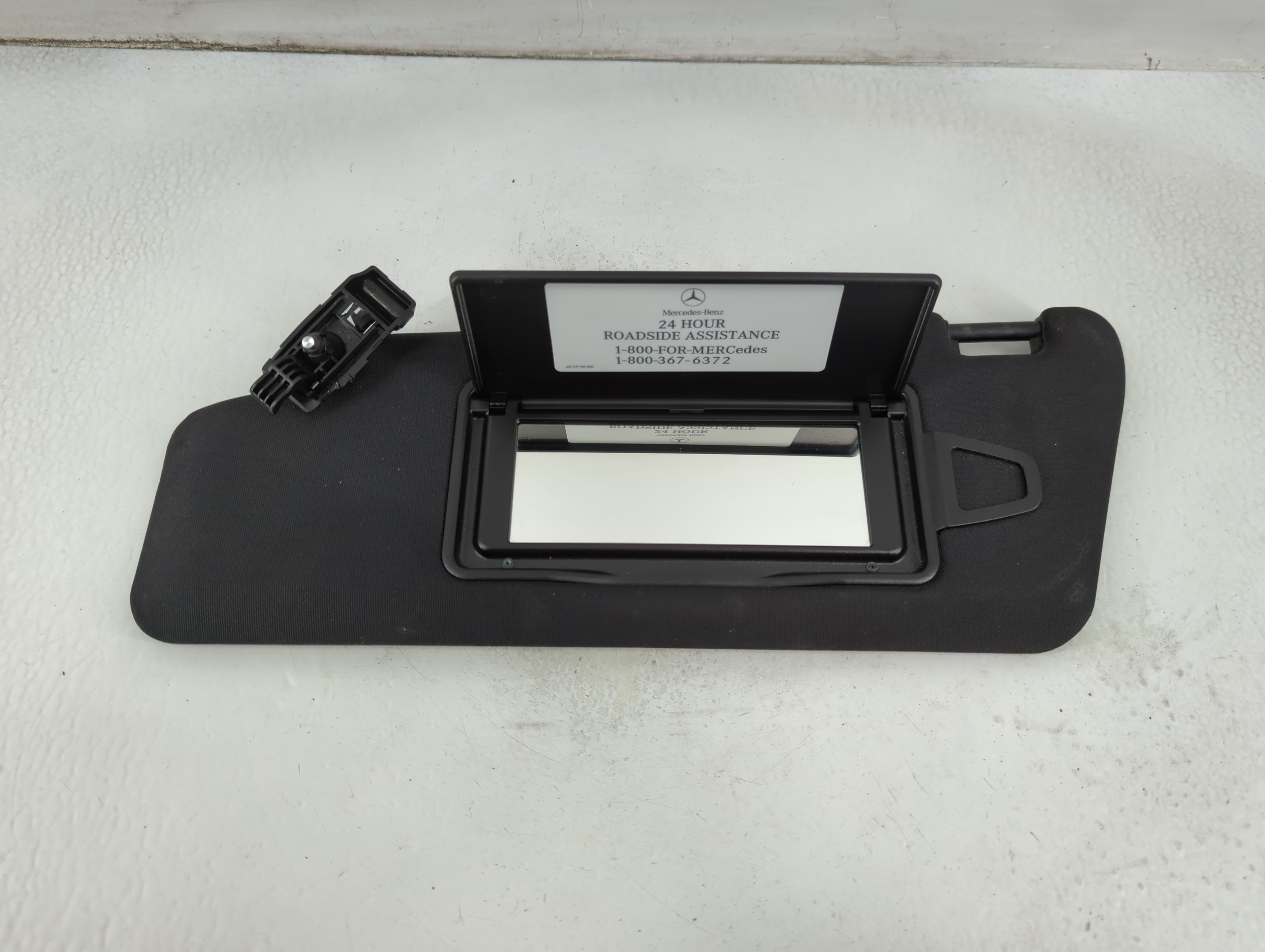 2012-2013 Mercedes-benz E300 Driver Sun Visor Mirror Left Sunvisor Black 916443 - Oemusedautoparts1.com