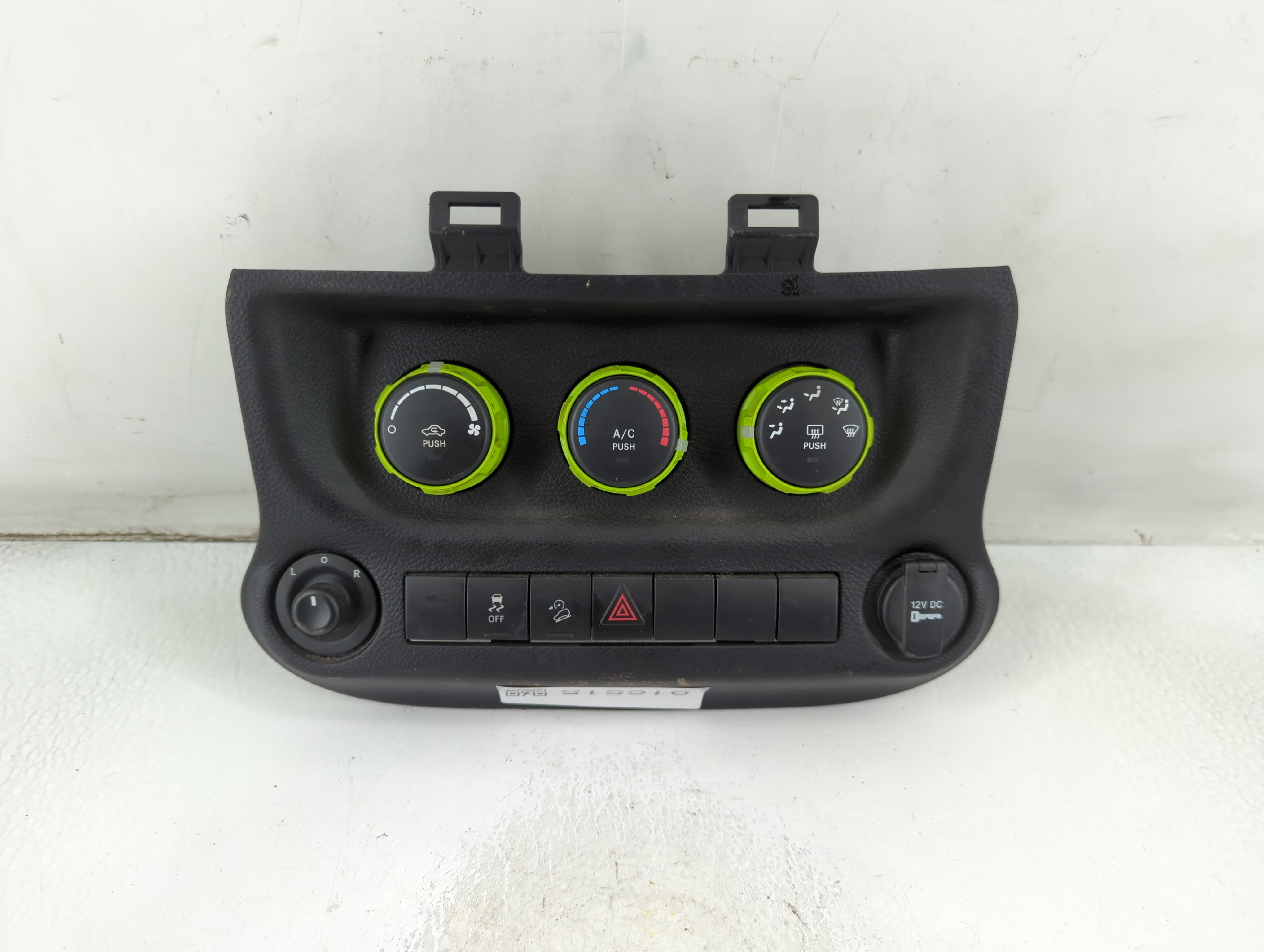 2014-2018 Jeep Wrangler Ac Heater Climate Control P68197433ab 916515 - Oemusedautoparts1.com