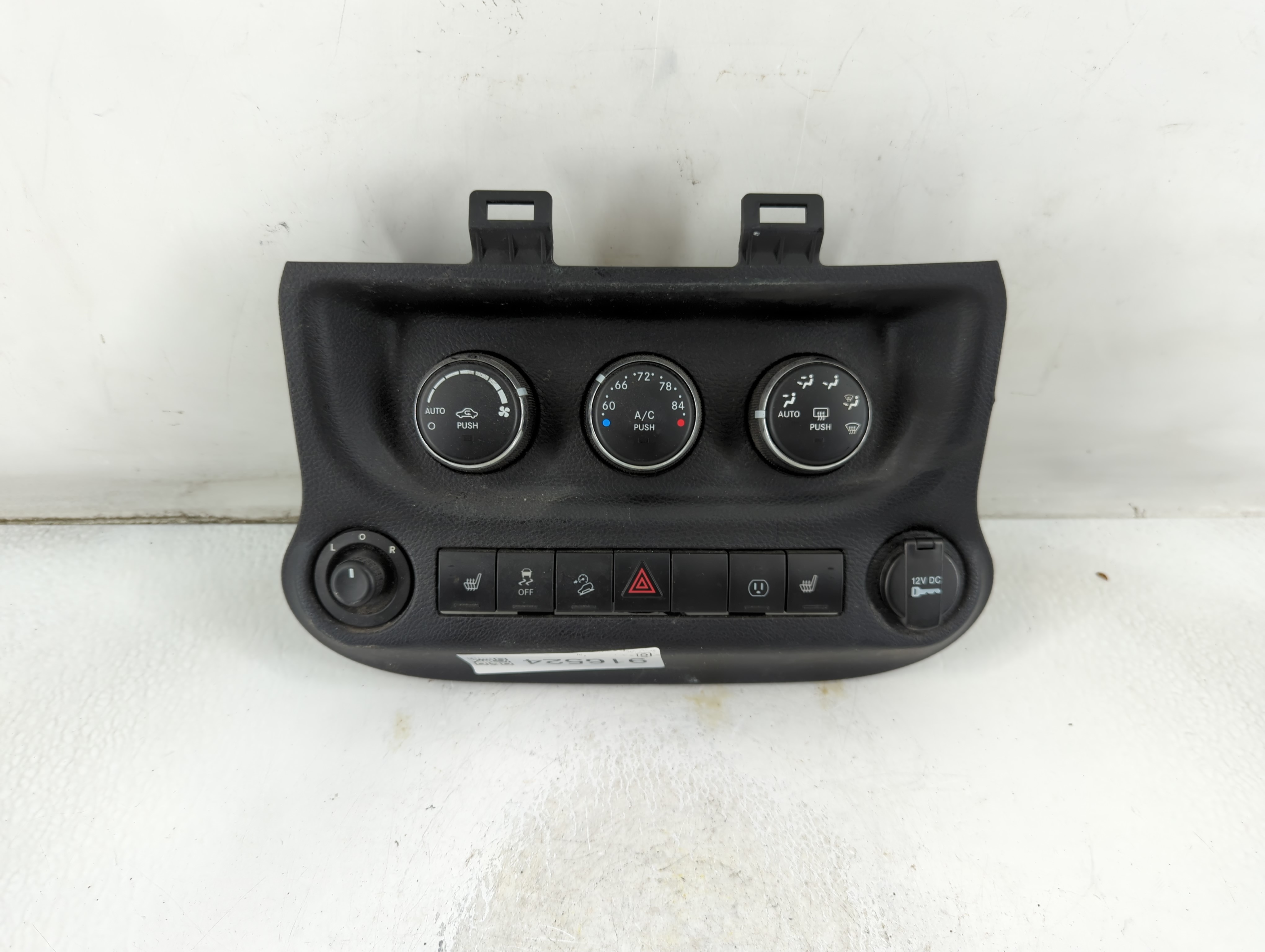 2011-2013 Jeep Wrangler Ac Heater Climate Control P55111170ah 916524 - Oemusedautoparts1.com