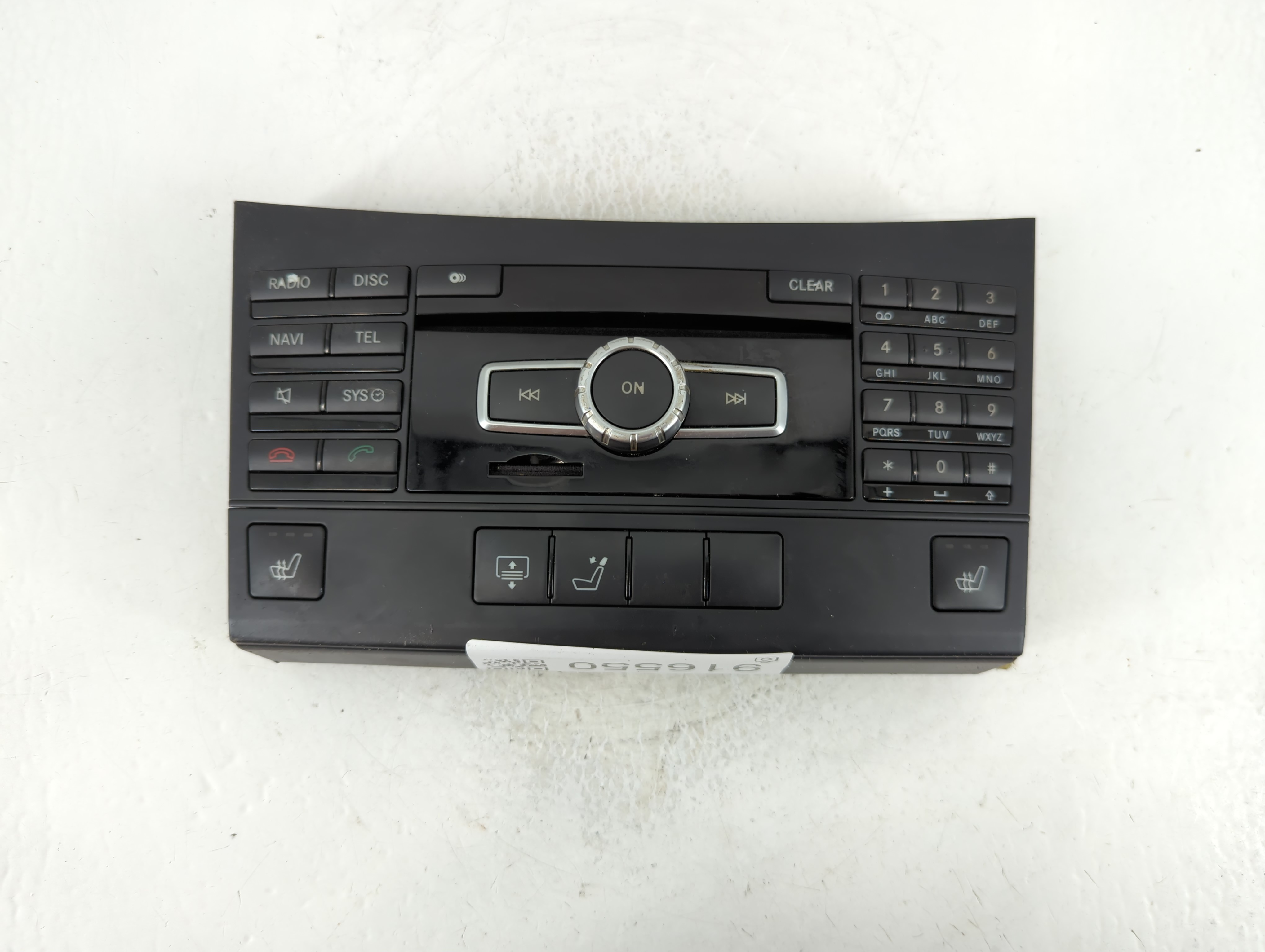 2012-2012 Mercedes-benz E350 Am Fm Cd Player Radio Receiver 916550 - Oemusedautoparts1.com