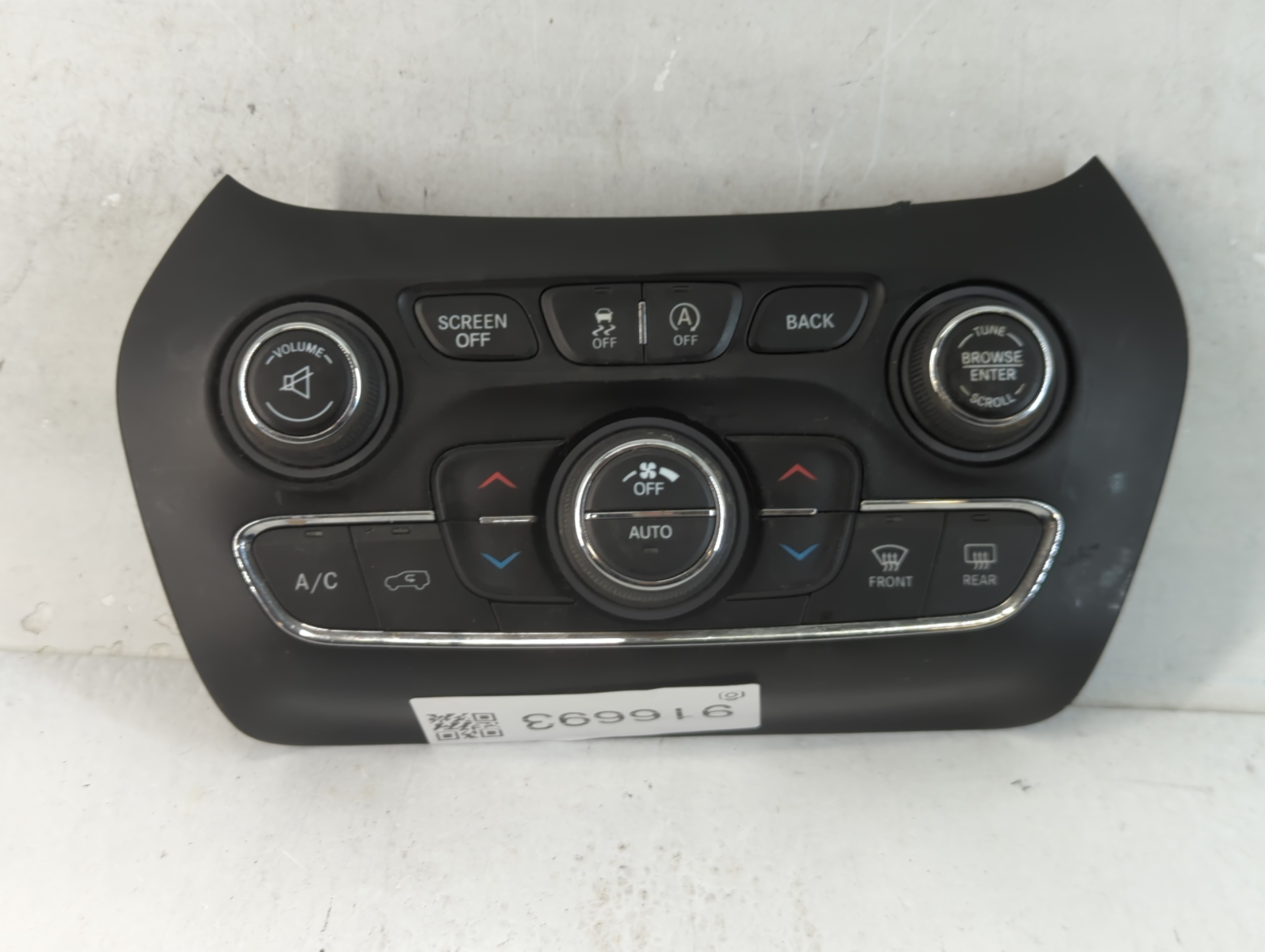 2014-2014 Jeep Cherokee Ac Heater Climate Control 68293527ac|05091432ag 916693 - Oemusedautoparts1.com
