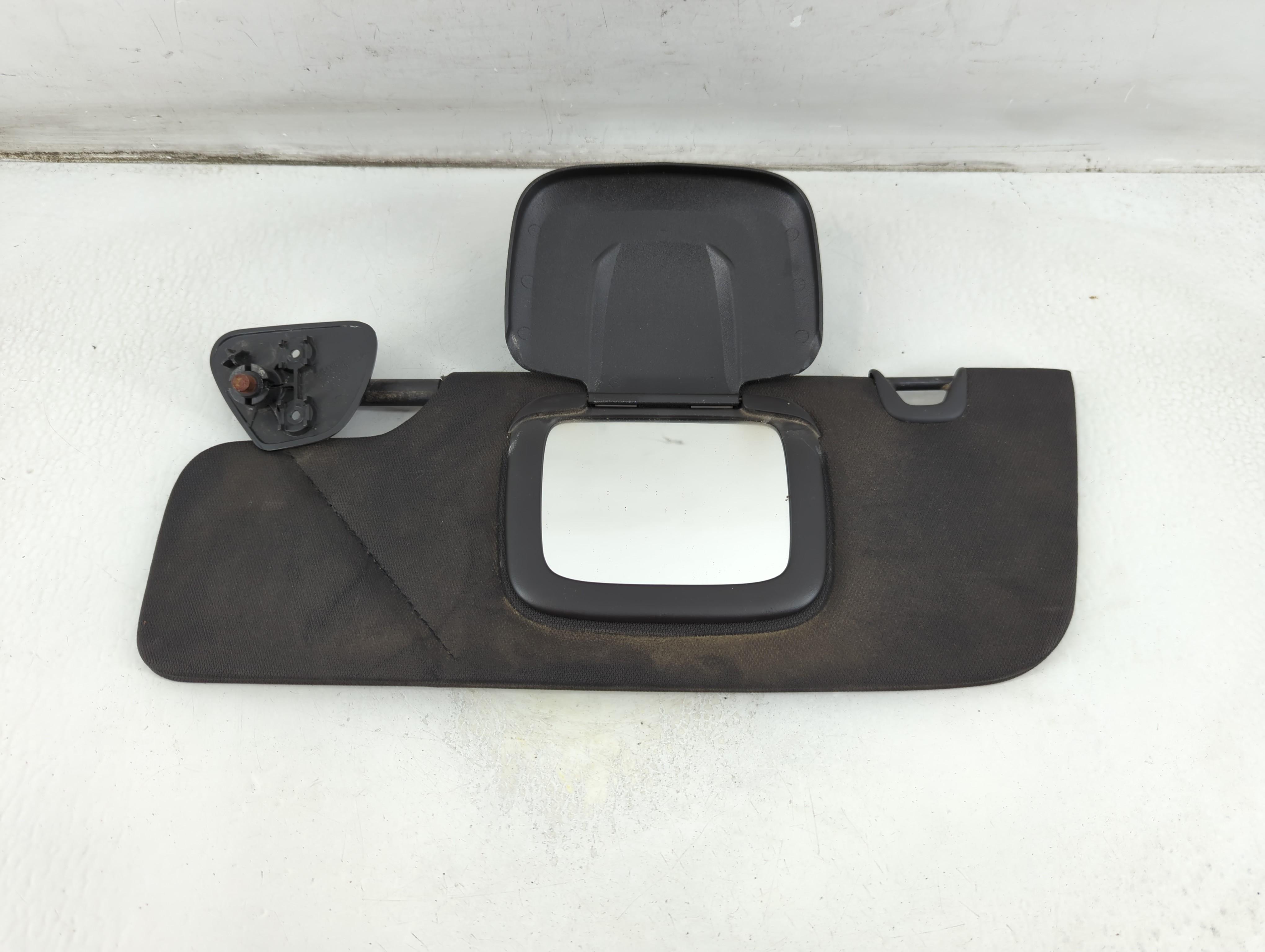 Picture of 2005-2011 Ford Mustang Driver Sun Visor Mirror Left Sunvisor Black 917250