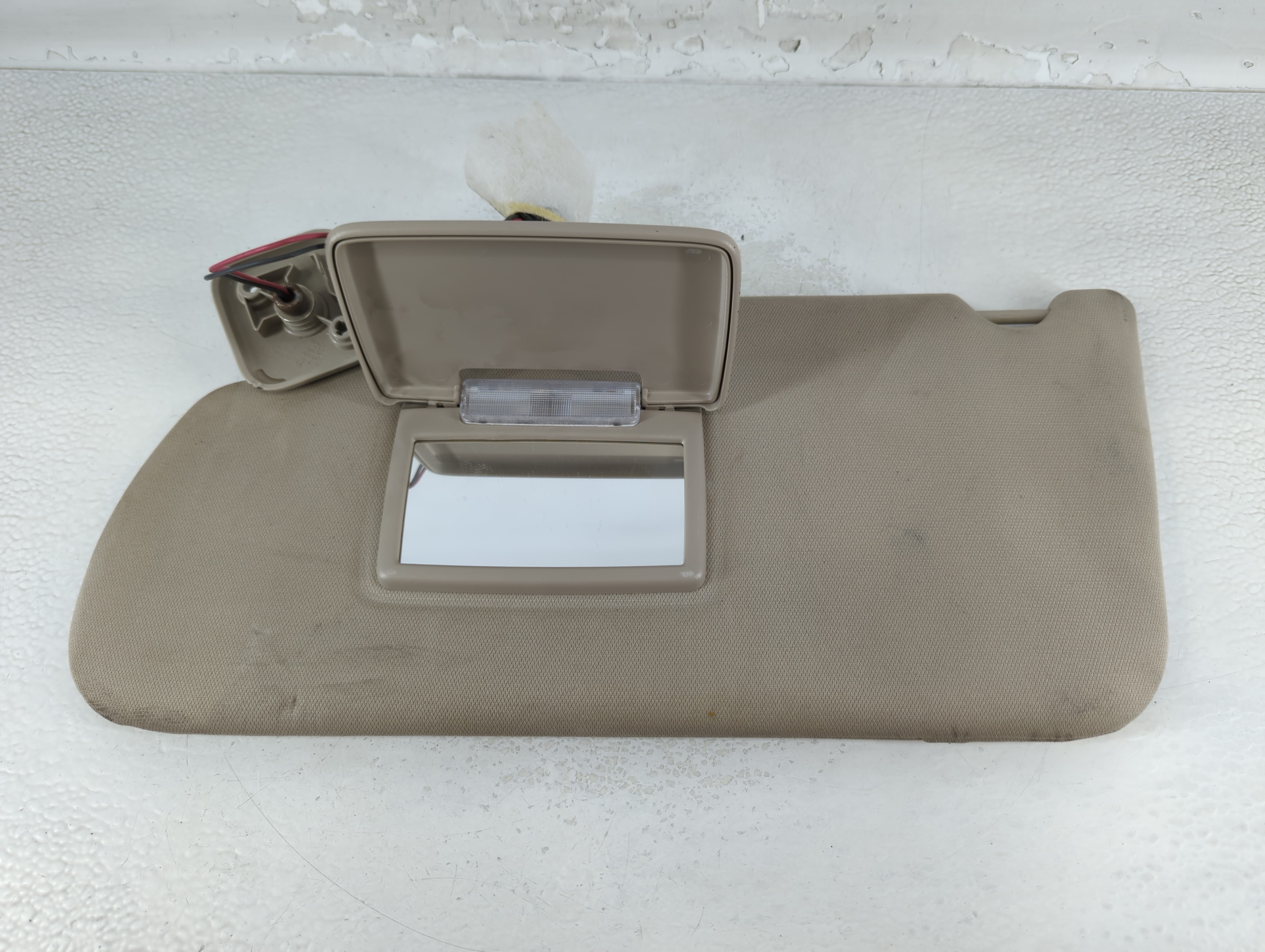 2009-2012 Ford Flex Driver Sun Visor Mirror Left Sunvisor Grey 918306 - Oemusedautoparts1.com