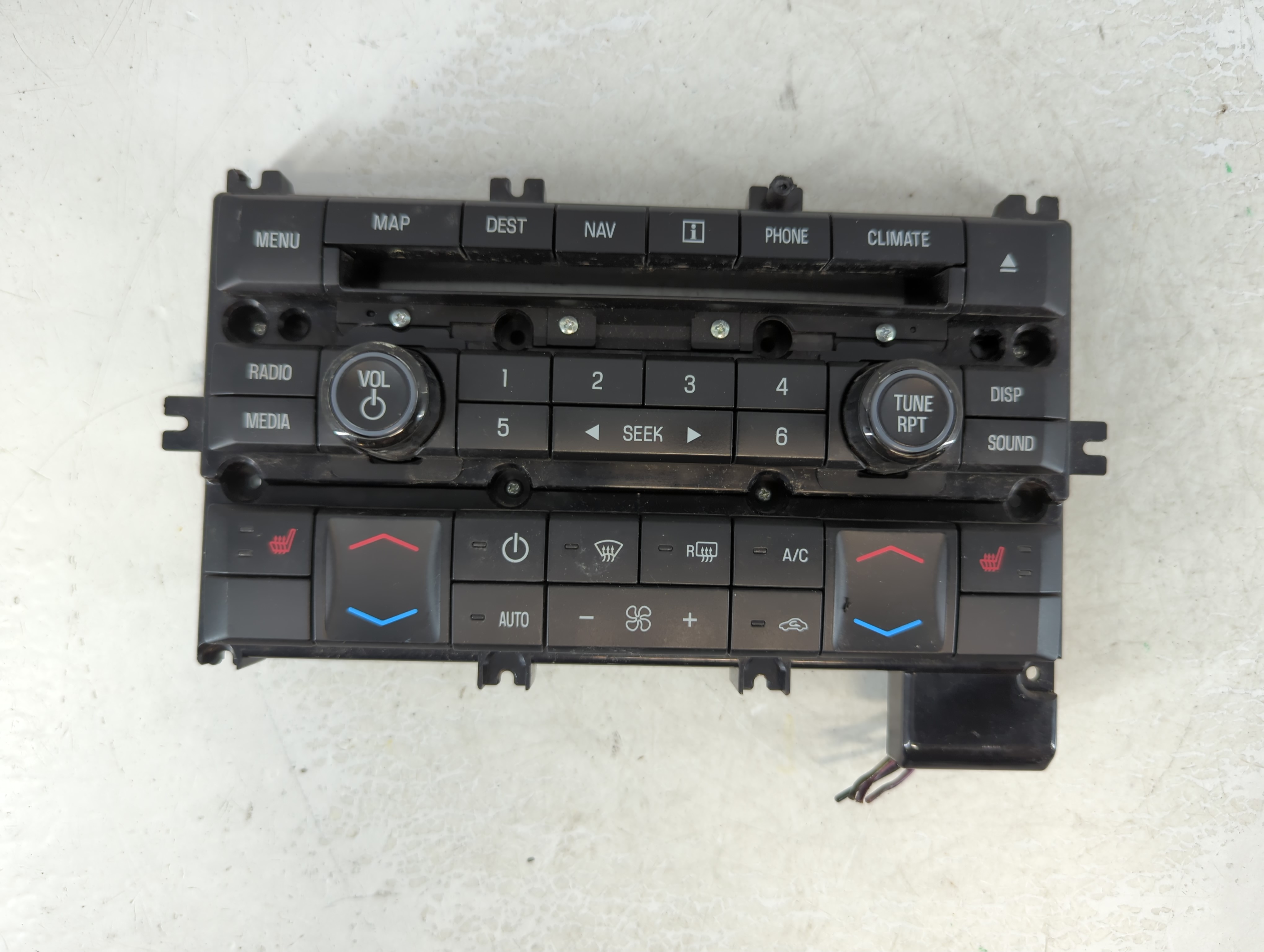 2010 Ford Flex Ac Heater Climate Control Aa8t-18a802-ba 918358 - Oemusedautoparts1.com