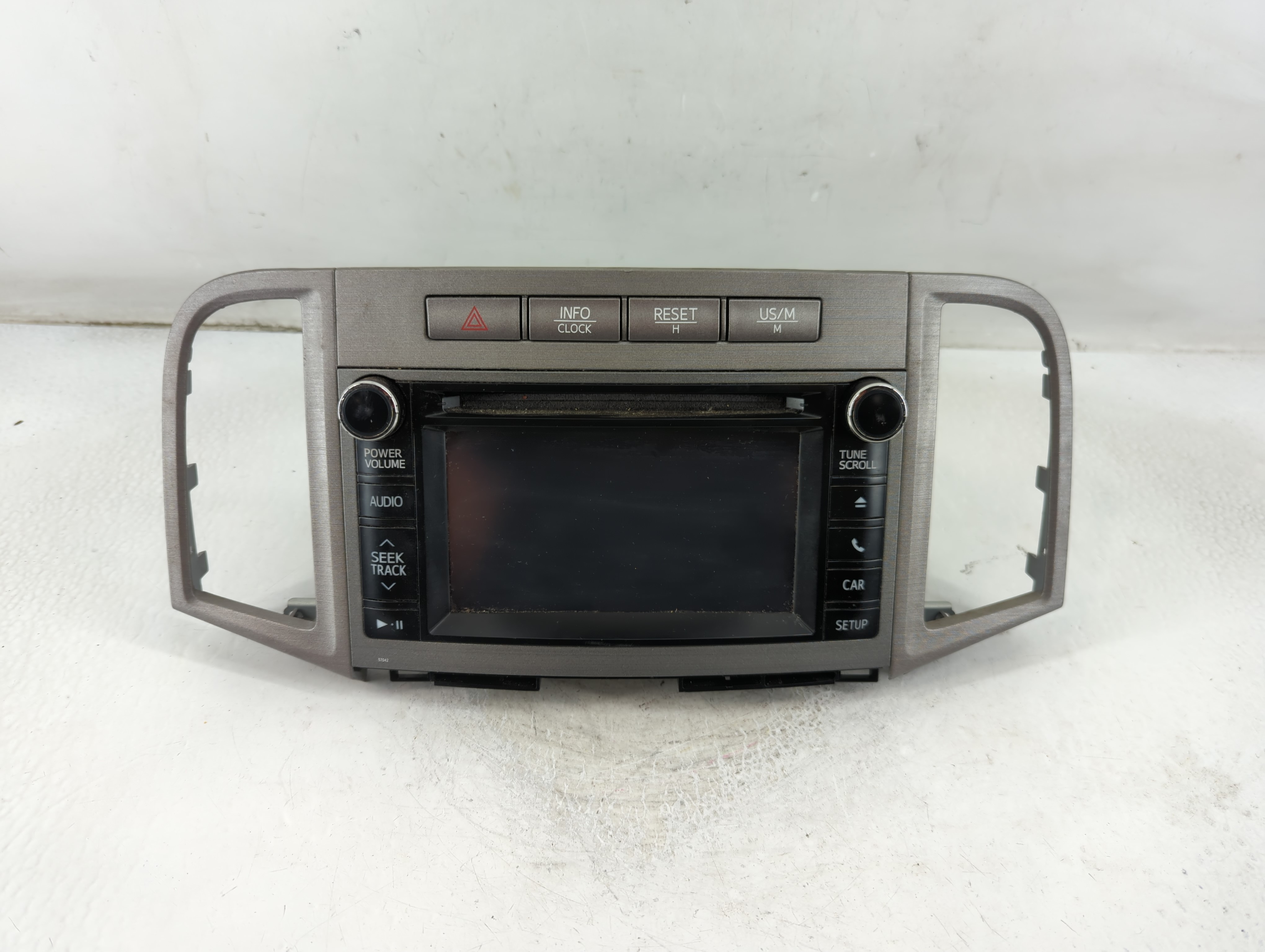 2013-2014 Toyota Venza Radio Control Panel 918437 - Oemusedautoparts1.com