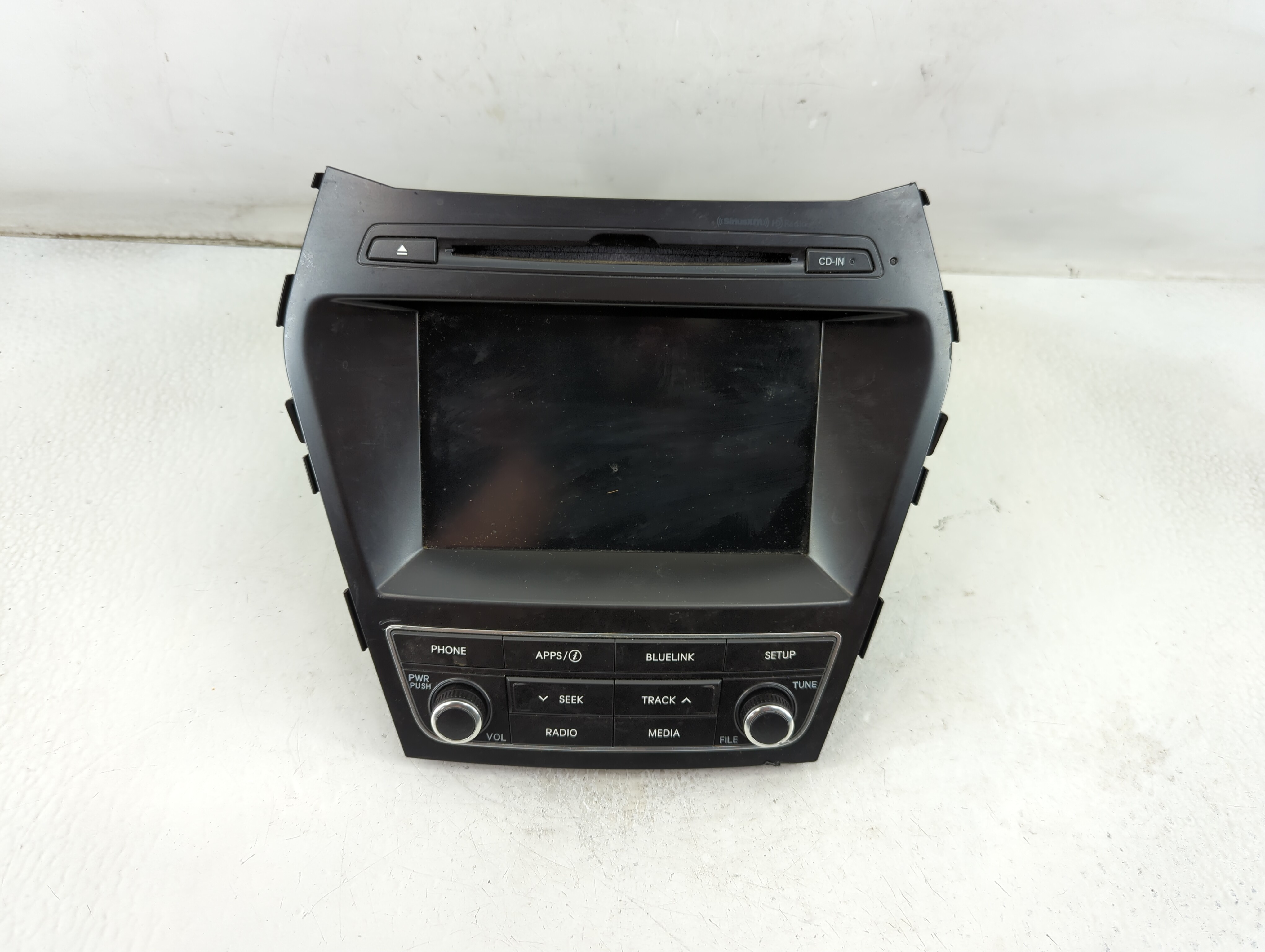 2017-2018 Hyundai Santa Fe Am Fm Cd Player Radio Receiver 918439 - Oemusedautoparts1.com