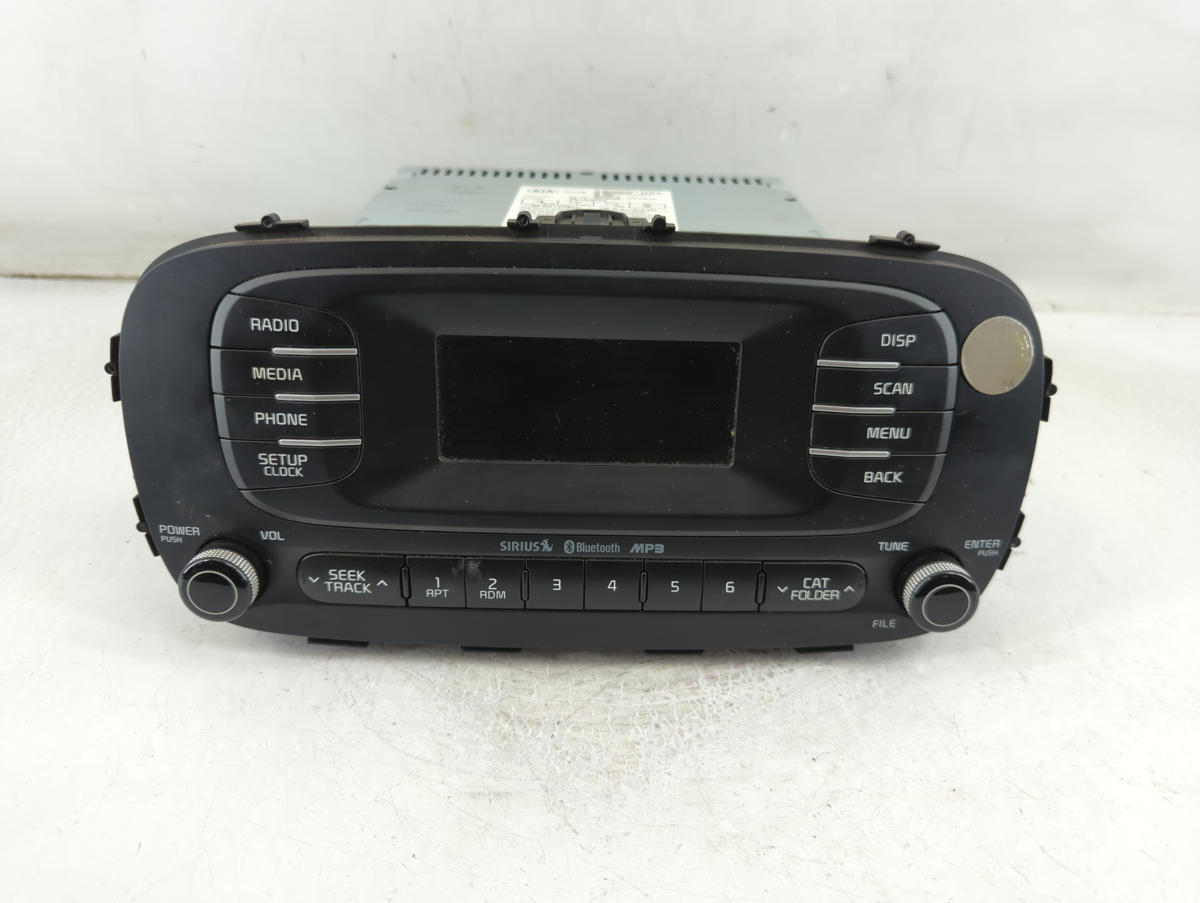 2014-2016 Kia Soul Am Fm Cd Player Radio Receiver 918444 - Oemusedautoparts1.com