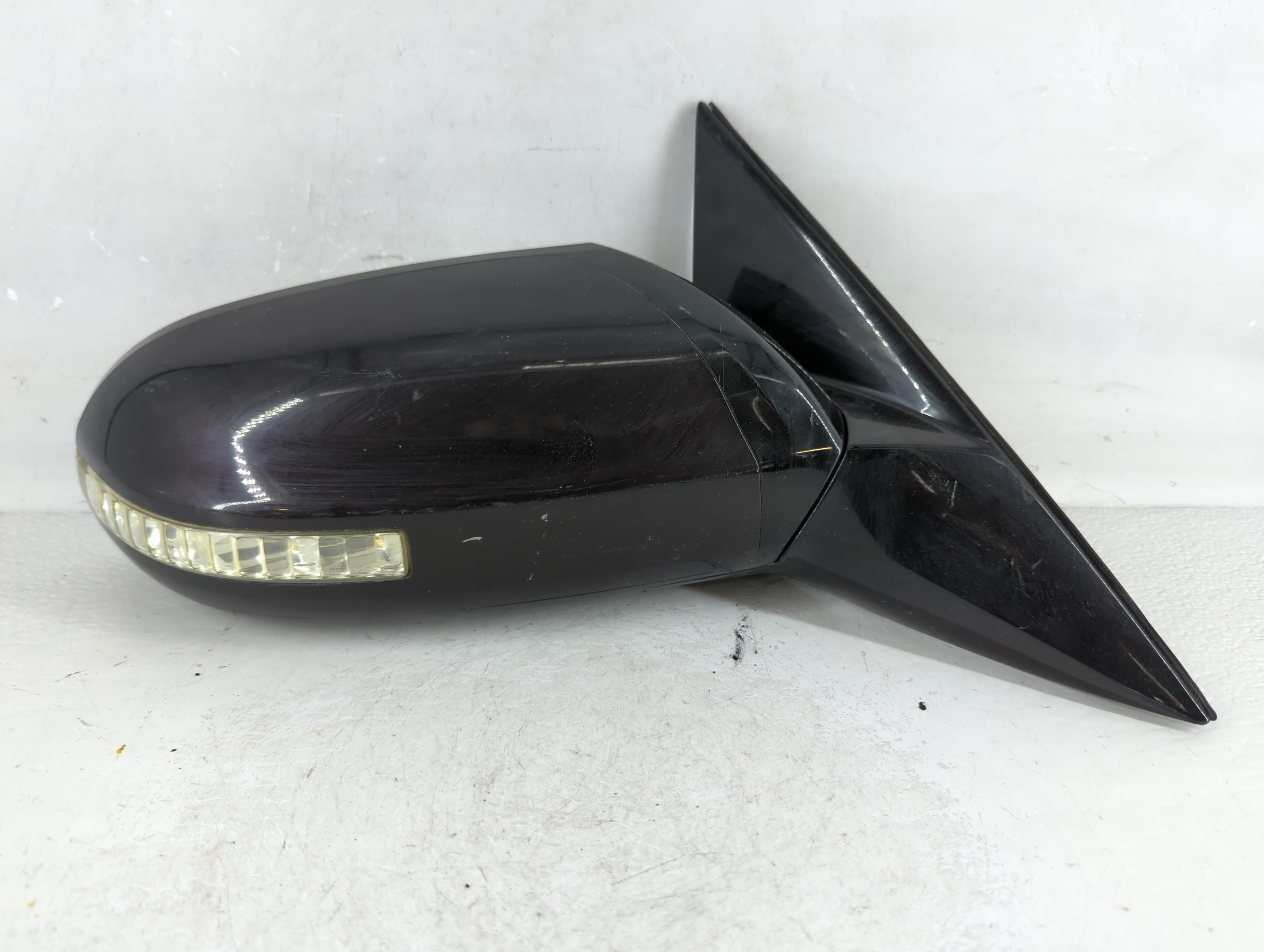 2009-2014 Nissan Maxima Passenger Right Side View Power Door Mirror Black 918463 - Oemusedautoparts1.com