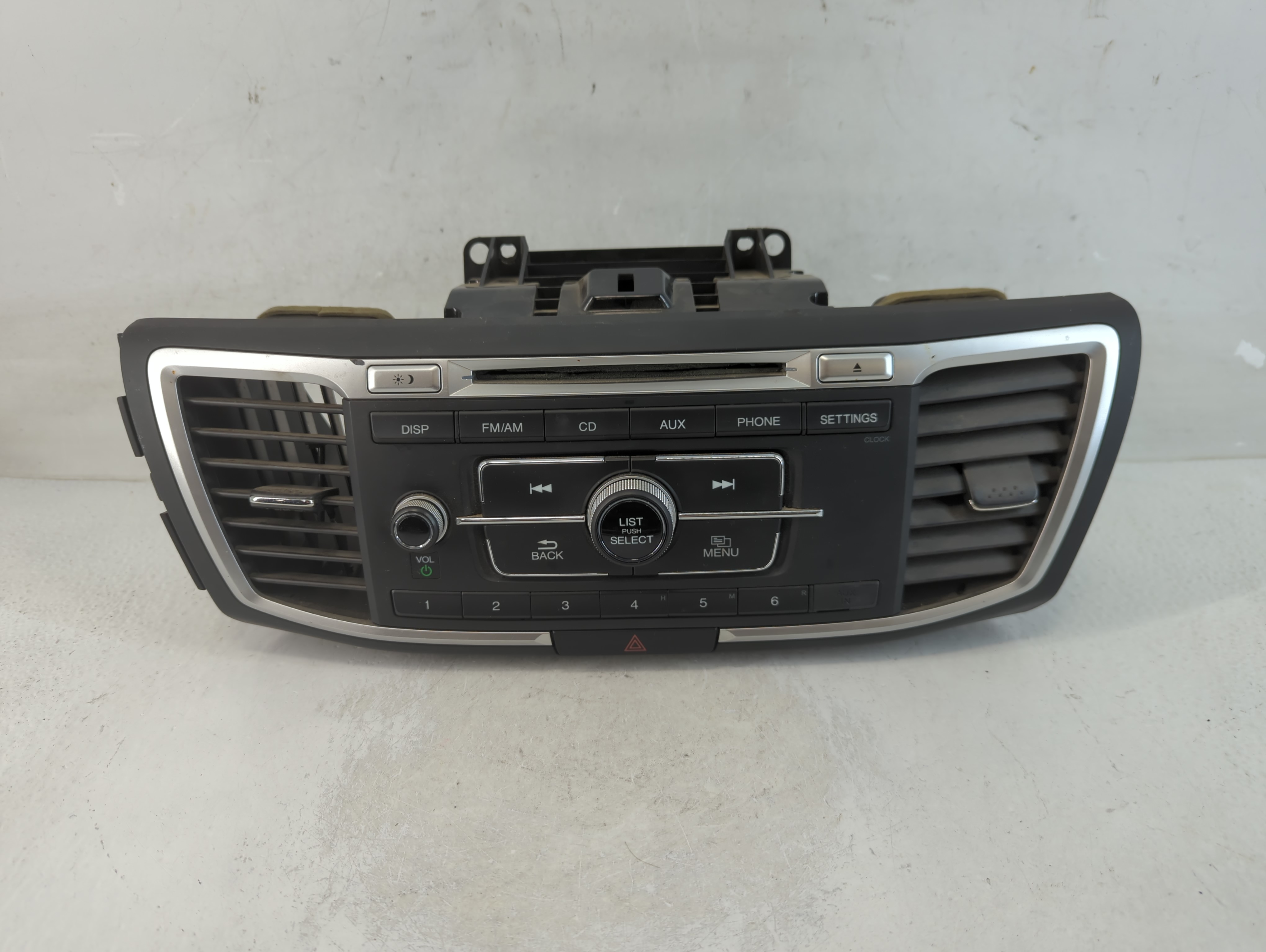 2013-2015 Honda Accord Am Fm Cd Player Radio Receiver 918590 - Oemusedautoparts1.com