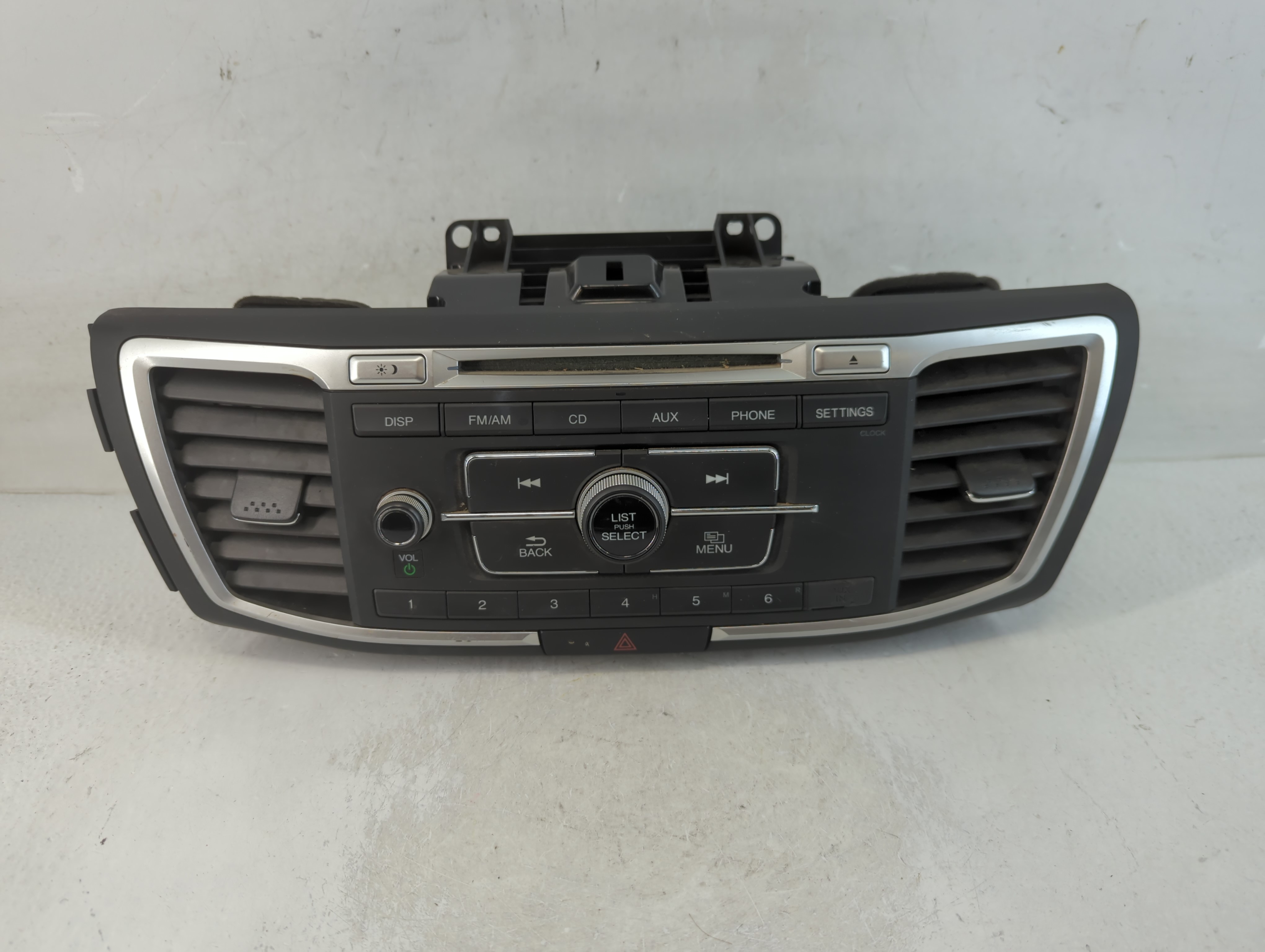 2013-2015 Honda Accord Am Fm Cd Player Radio Receiver 918595 - Oemusedautoparts1.com
