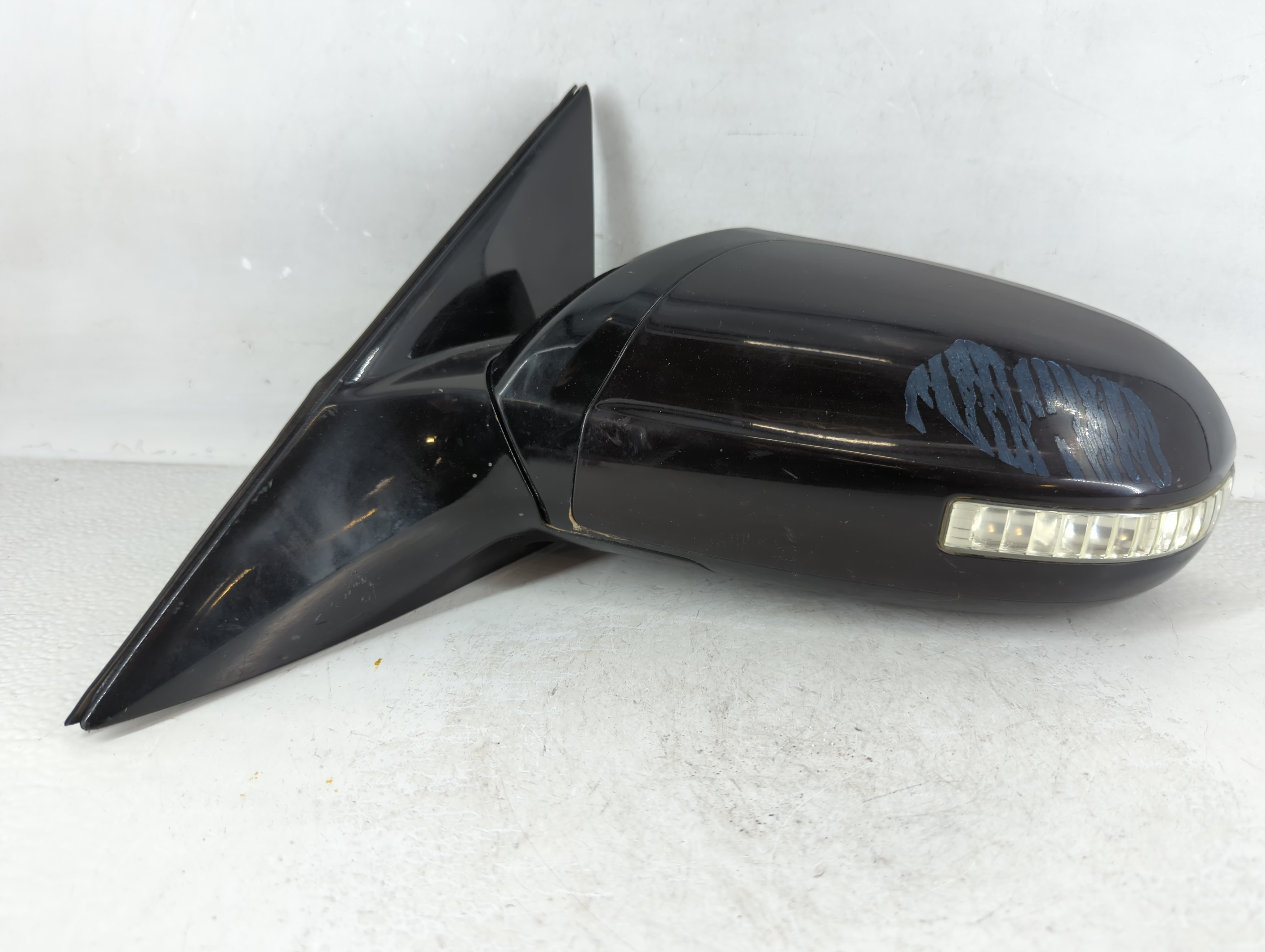 2009-2014 Nissan Maxima Driver Left Side View Power Door Mirror Black 918659 - Oemusedautoparts1.com