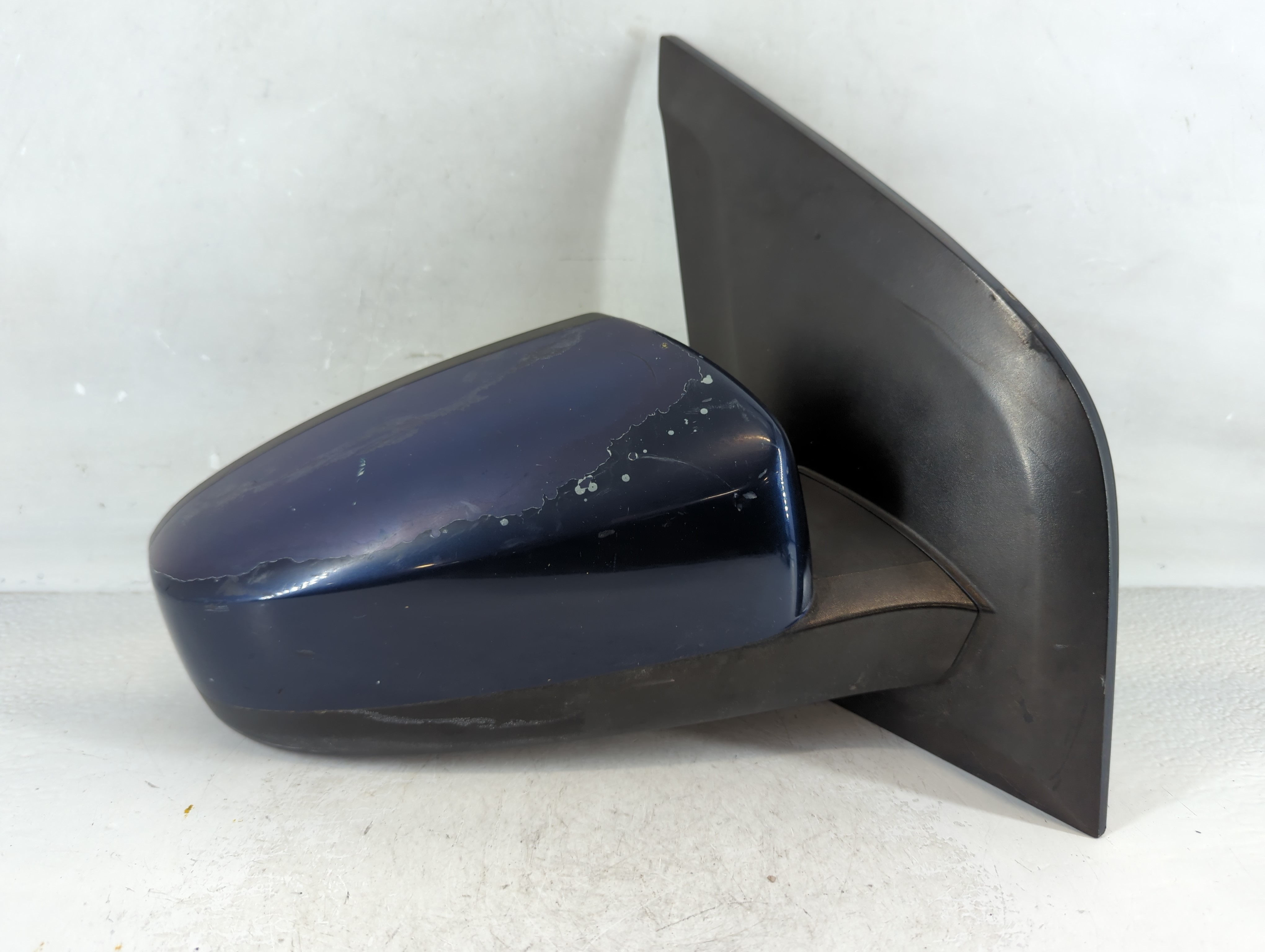 2007-2012 Nissan Sentra Passenger Right Side View Power Door Mirror Blue 918712 - Oemusedautoparts1.com