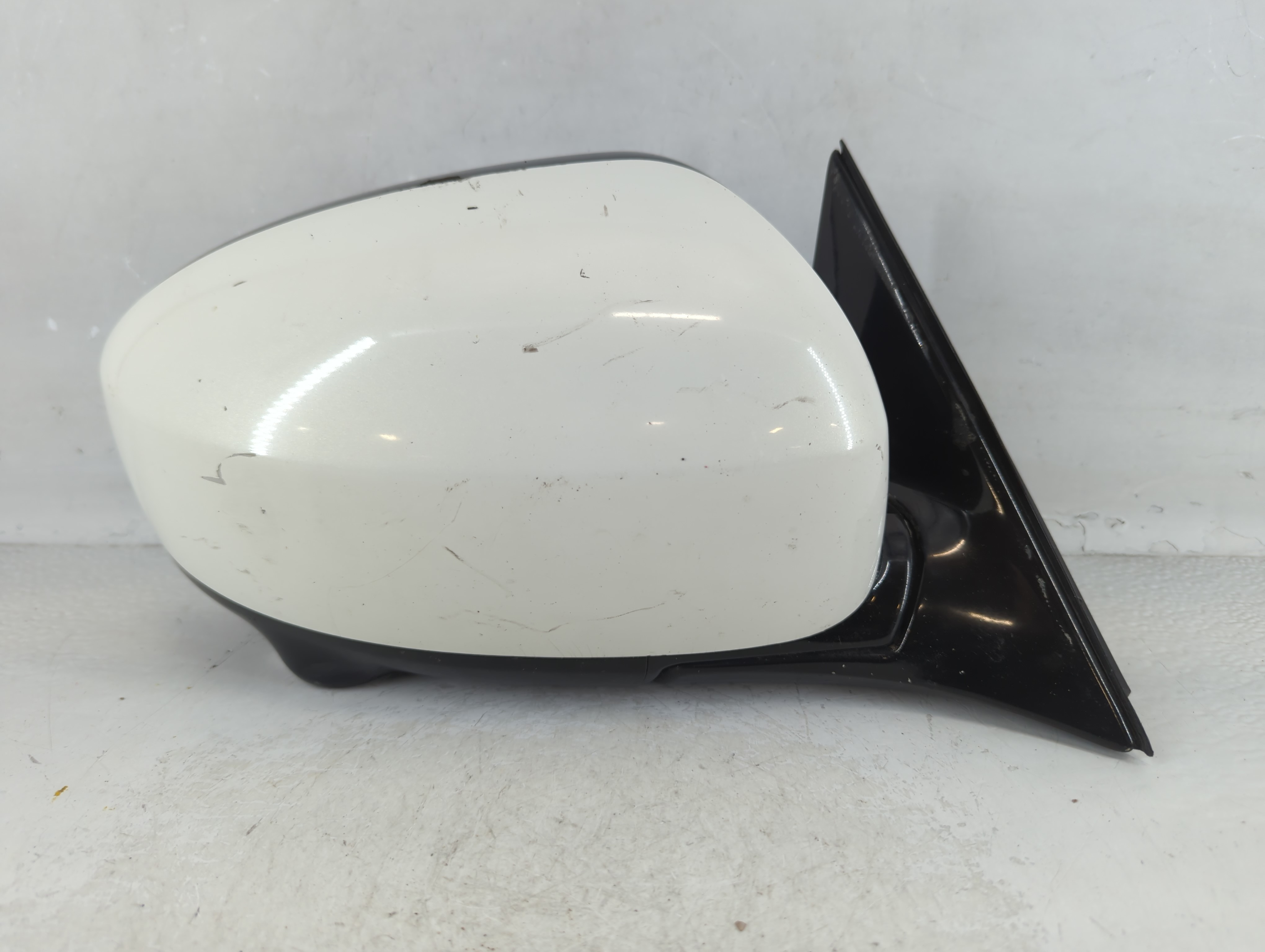 2013-2013 Infiniti Ex37 Passenger Right Side View Power Door Mirror White 918713 - Oemusedautoparts1.com