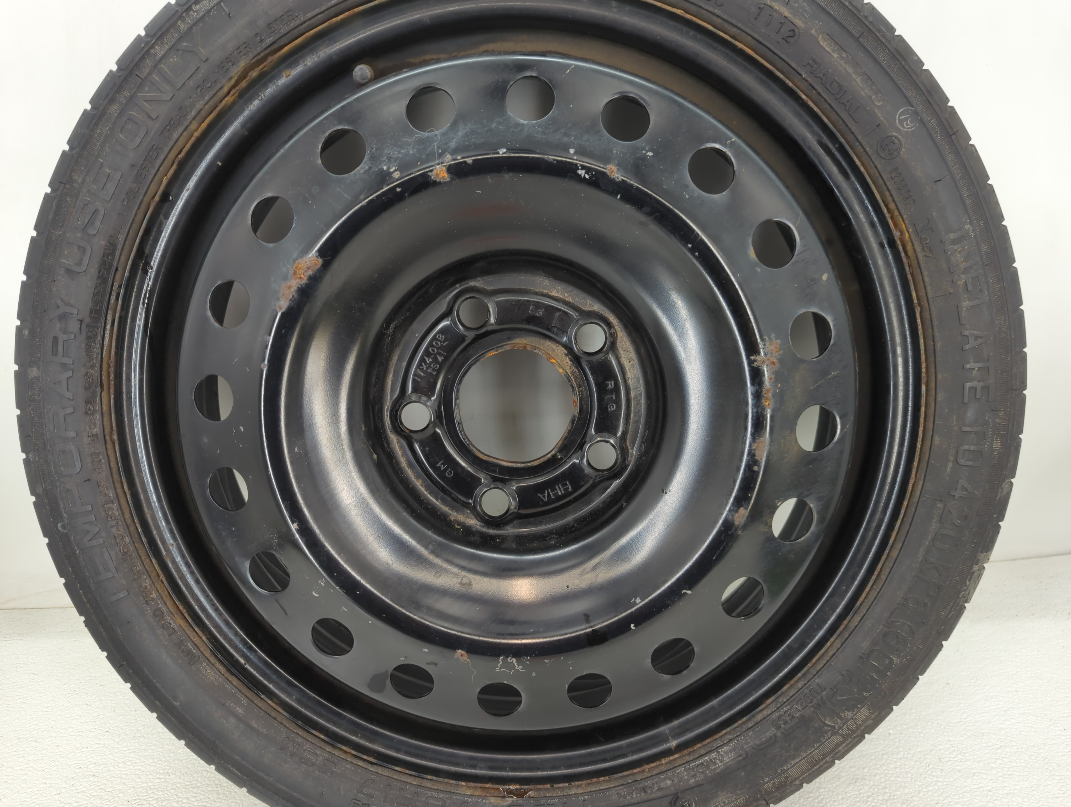 2010-2013 Buick Lacrosse Spare Donut Tire Wheel Rim Oem 918974 - Oemusedautoparts1.com