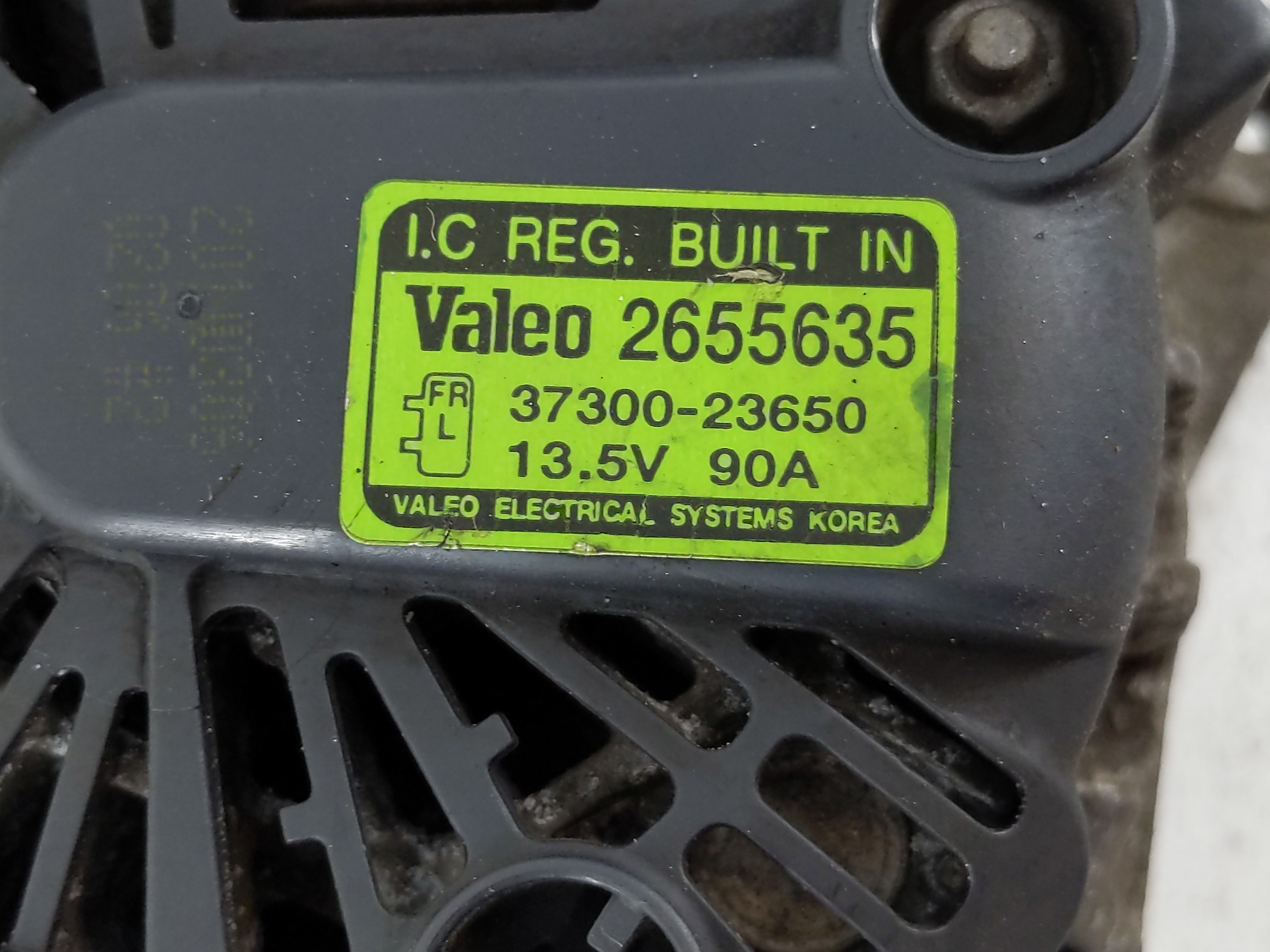Picture of 2010-2011 Kia Soul Alternator Generator Charging Assembly Engine Oem 919325