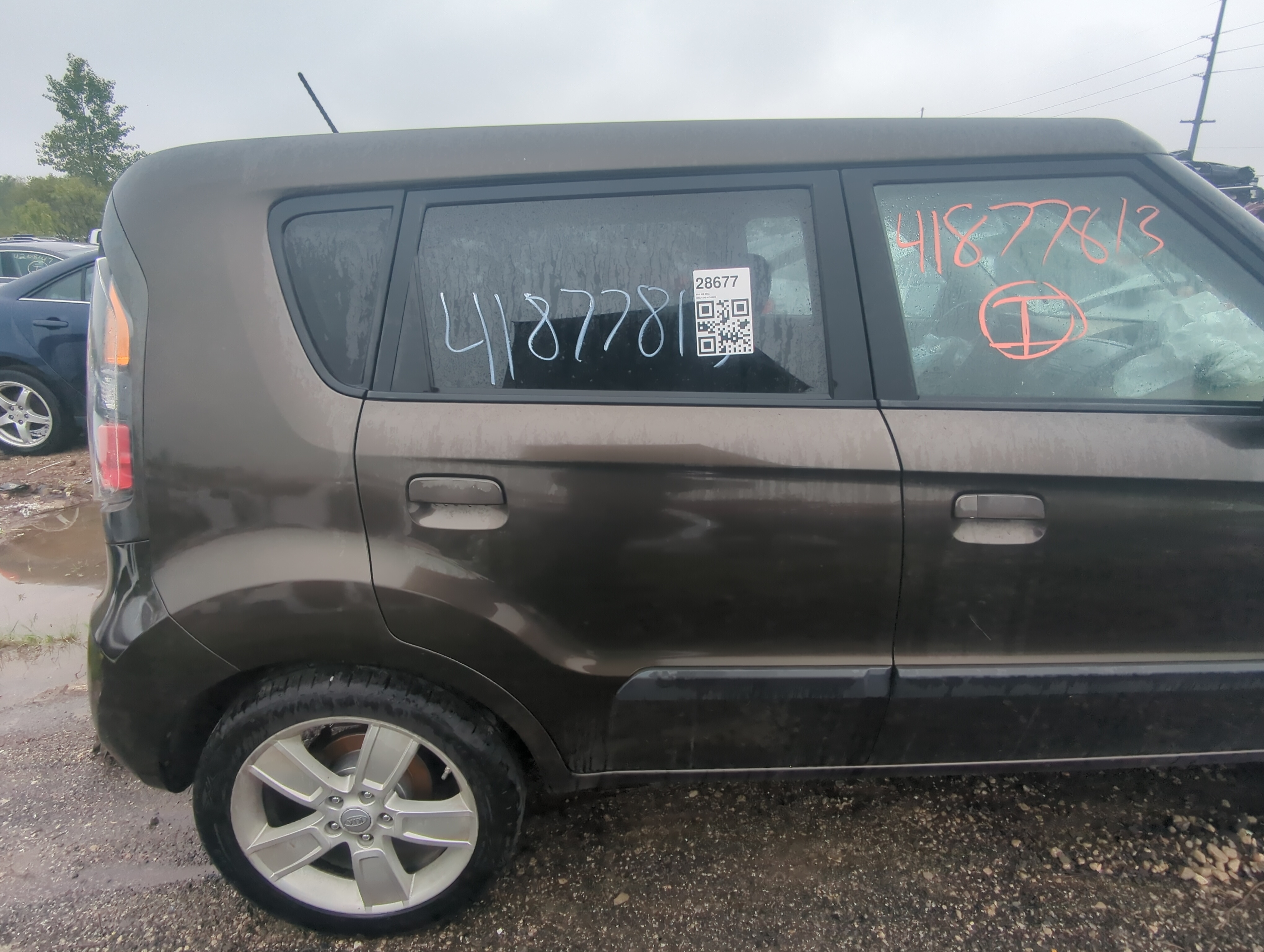 2010-2013 Kia Soul Passenger Rear Door Oem 919456 - Oemusedautoparts1.com