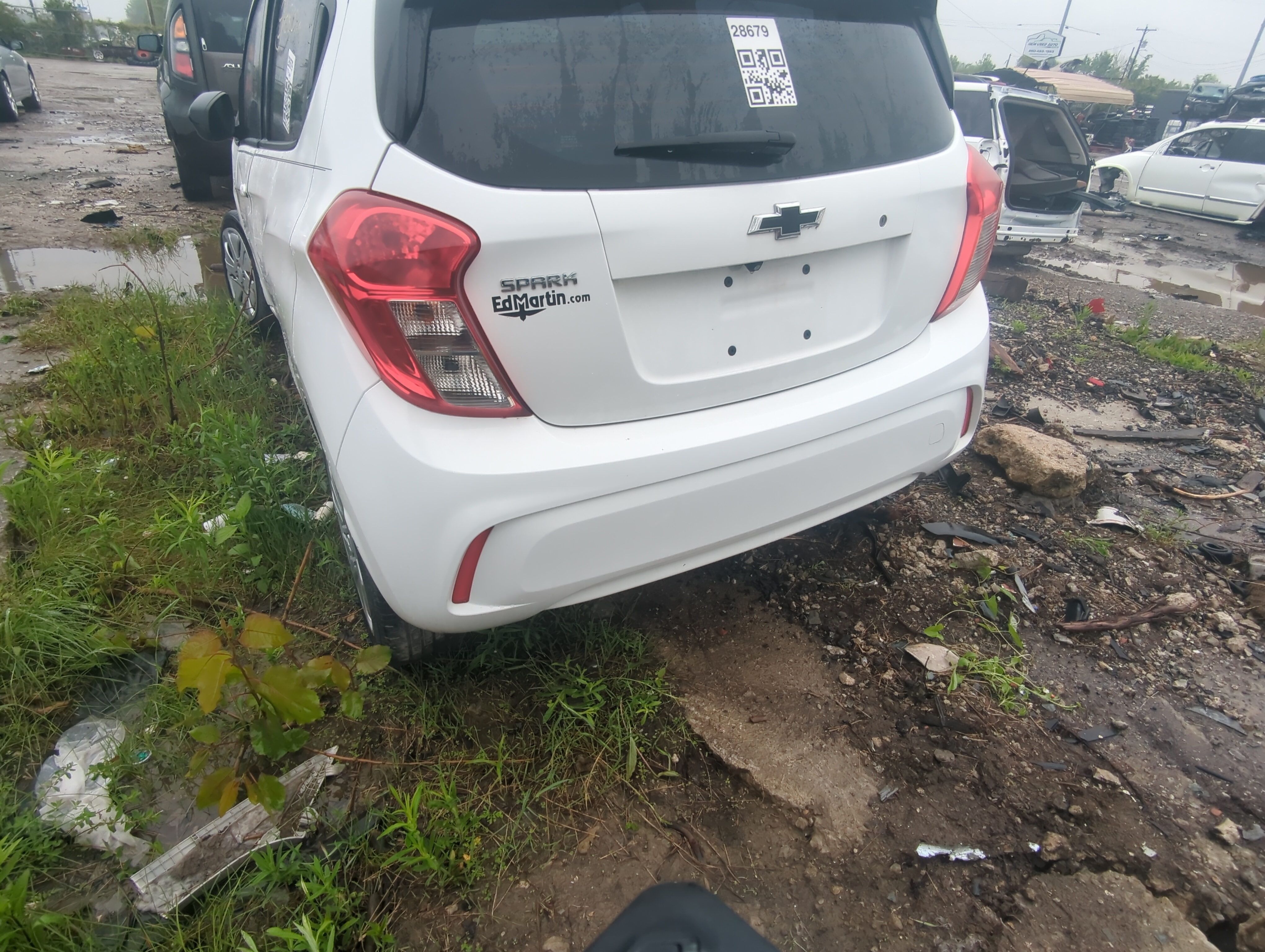 Picture of 2016-2022 Chevrolet Spark Rear Bumper Assembly Oem 919561