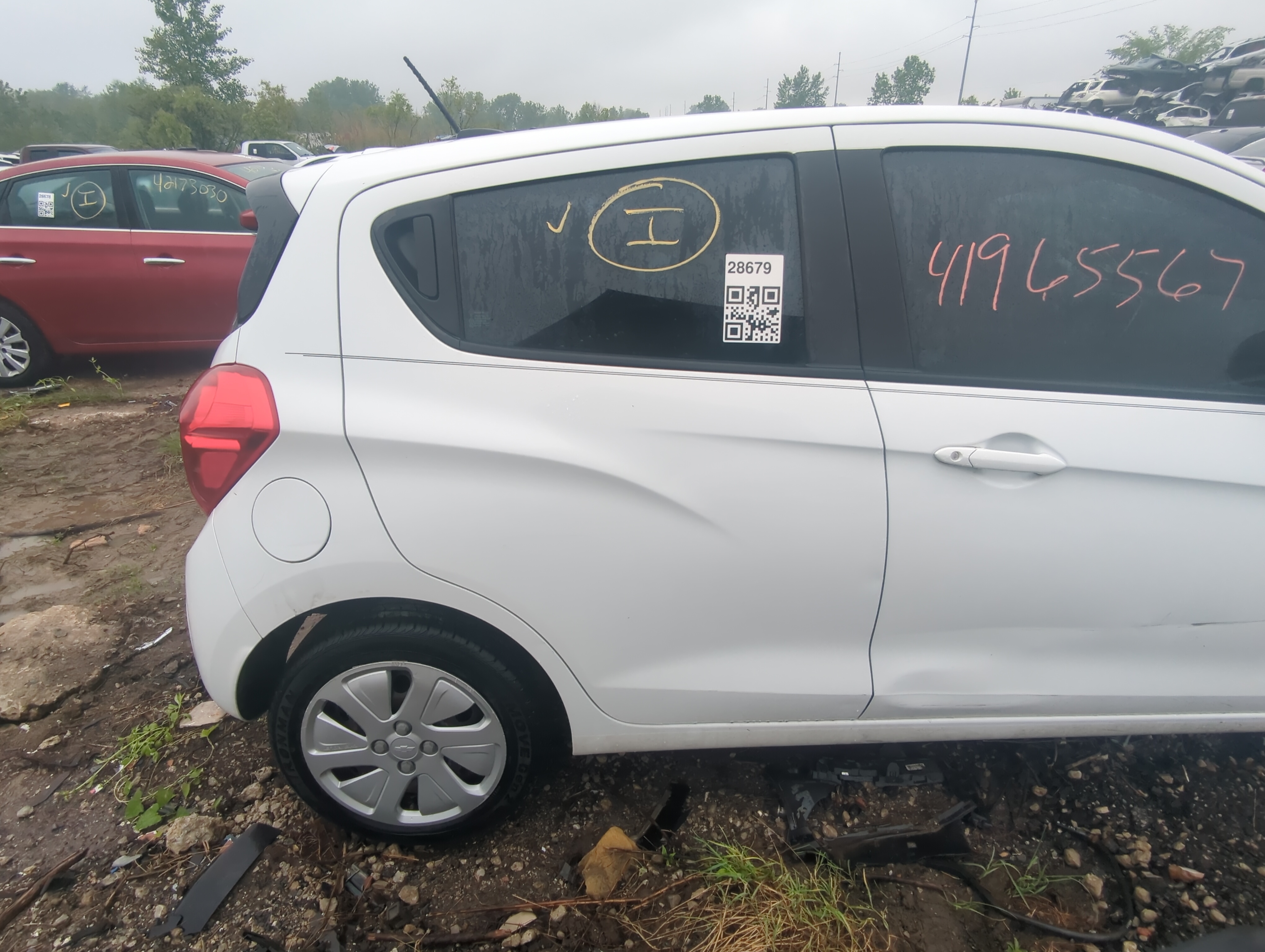 Picture of 2016-2022 Chevrolet Spark Passenger Rear Door Oem 919578