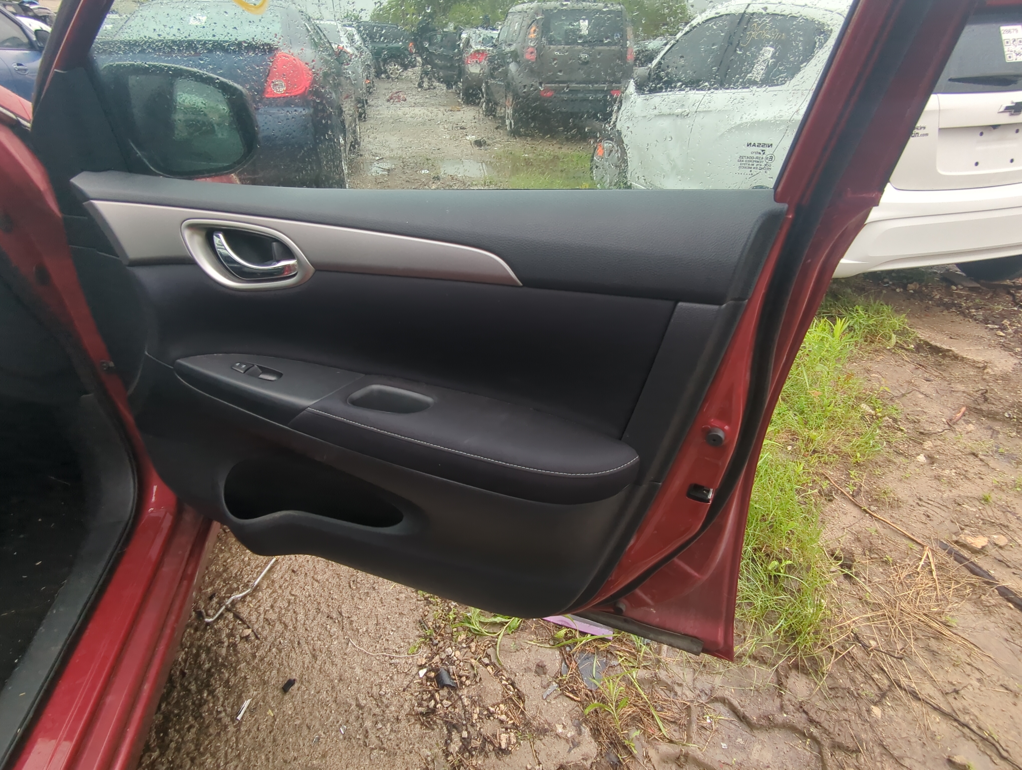 Picture of 2014 Nissan Sentra Front Right Passenger Interior Door Panel Trim 920338