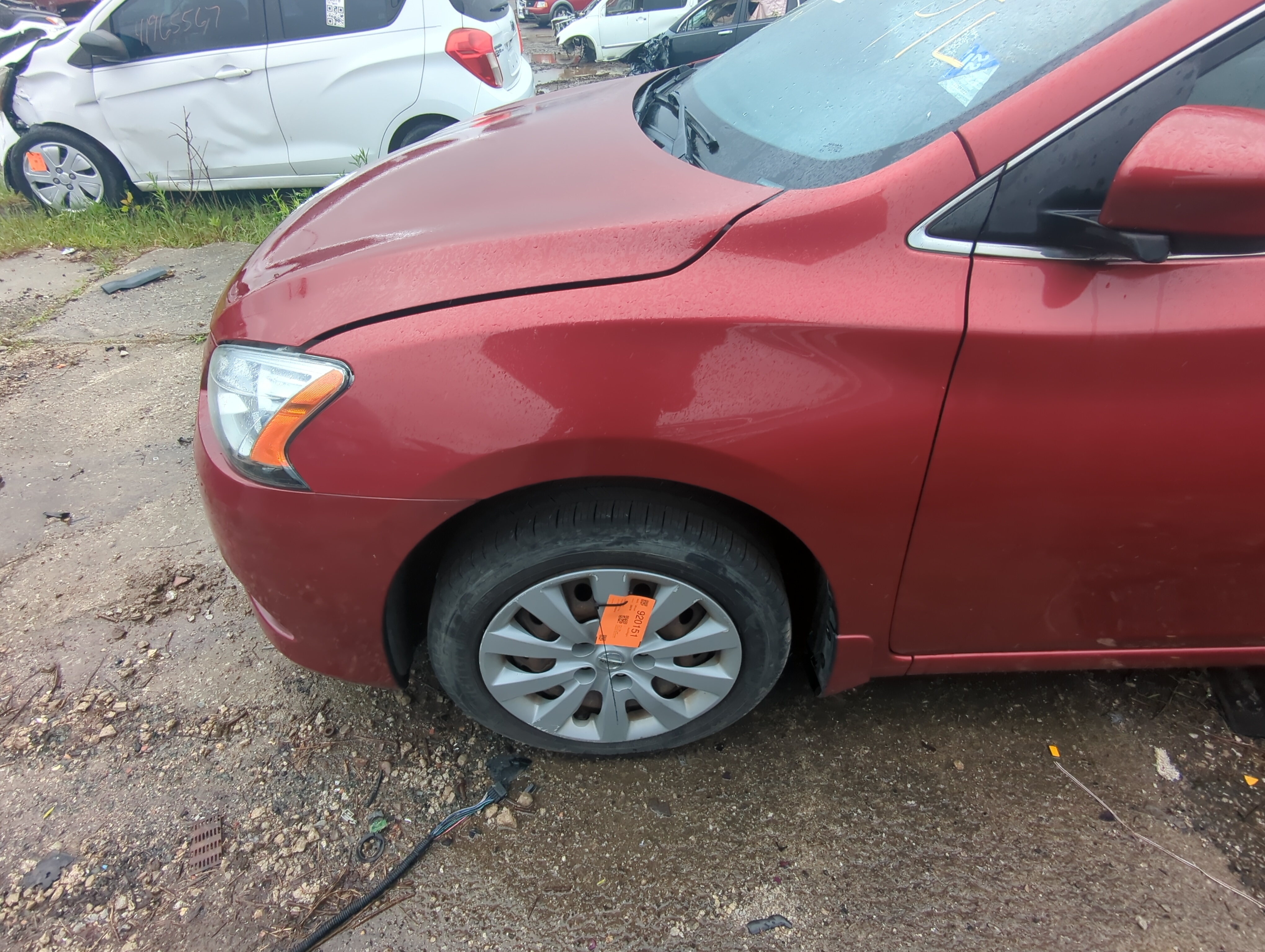 2013-2015 Nissan Sentra Driver Fender 920397 - Oemusedautoparts1.com