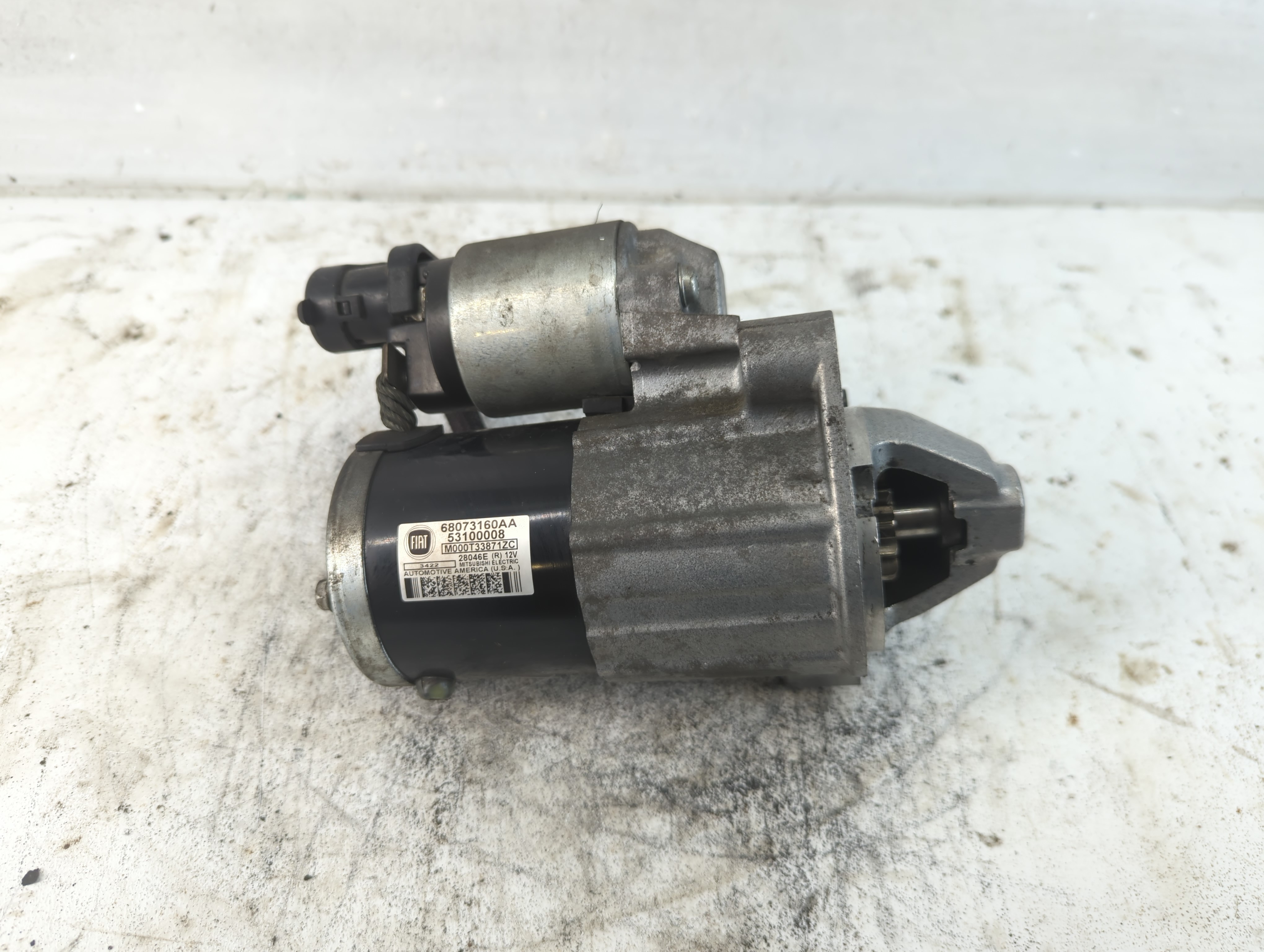 2012-2017 Fiat 500 Car Starter Motor Solenoid Oem 920486 - Oemusedautoparts1.com