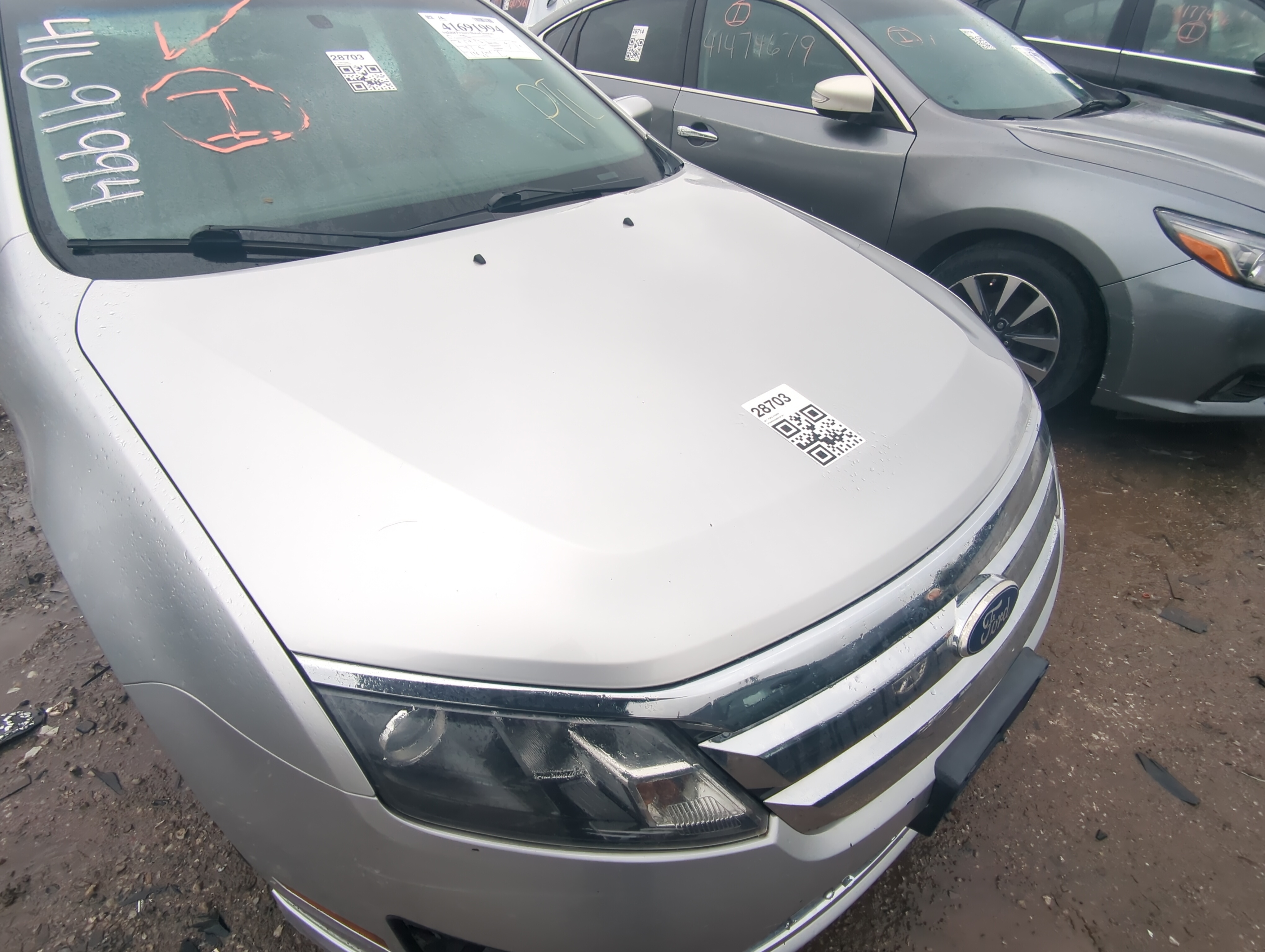 2010-2012 Ford Fusion Hood Oem 920650 - Oemusedautoparts1.com