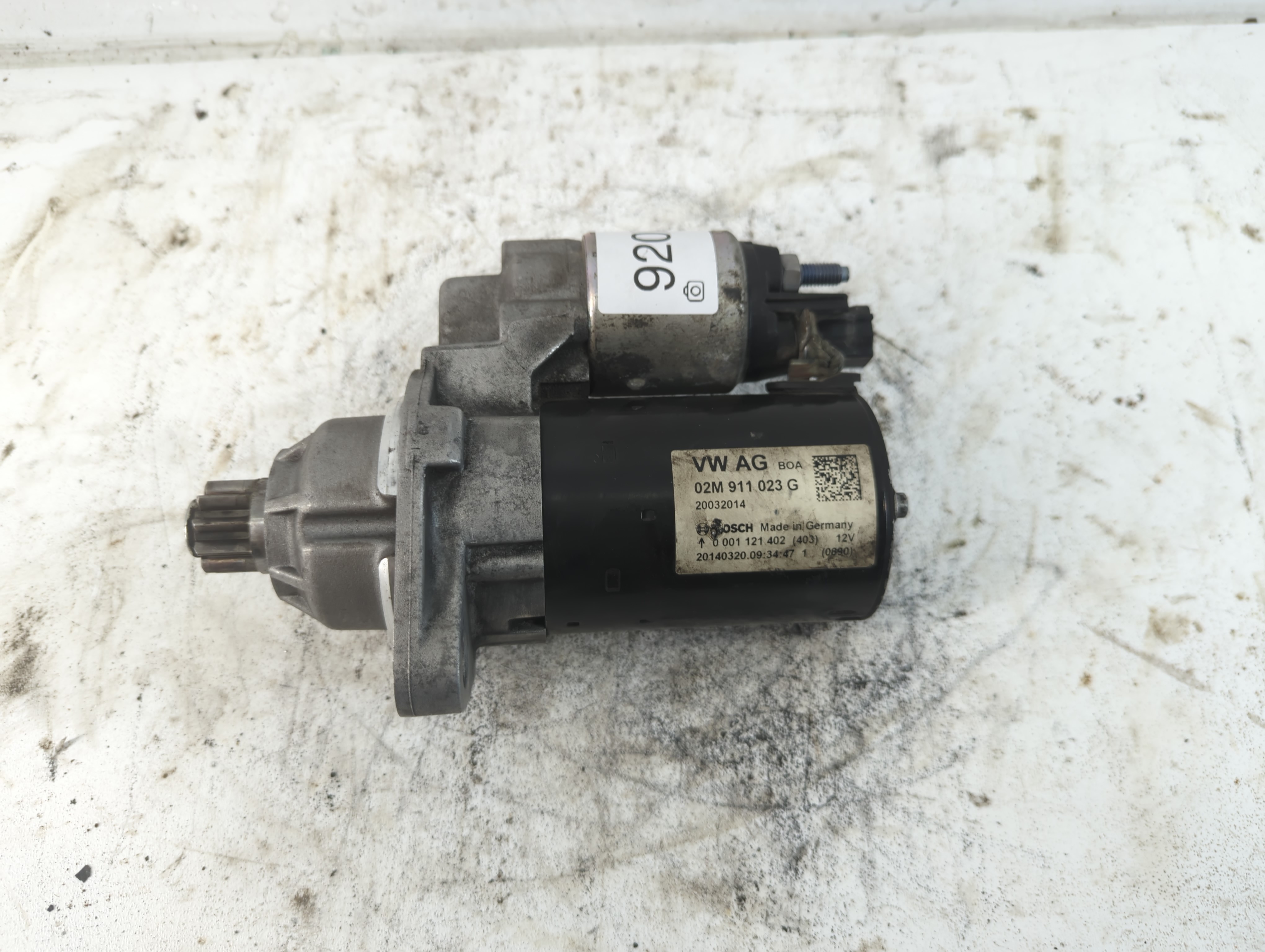 2012-2016 Volkswagen Jetta Car Starter Motor Solenoid Oem 920712 - Oemusedautoparts1.com