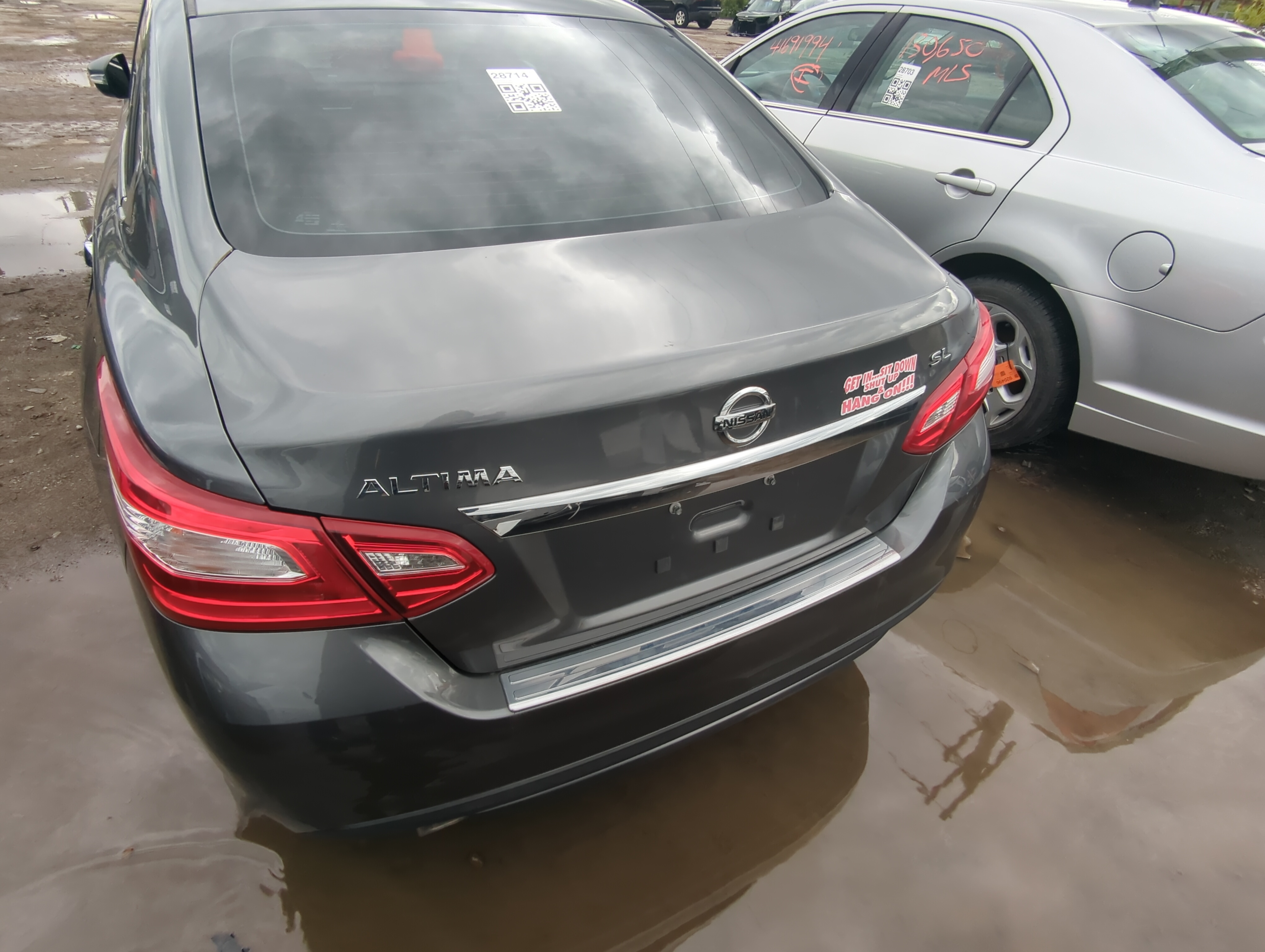 2016-2017 Nissan Altima Trunk/decklid/hatch/tailgate Oem 920968 - Oemusedautoparts1.com