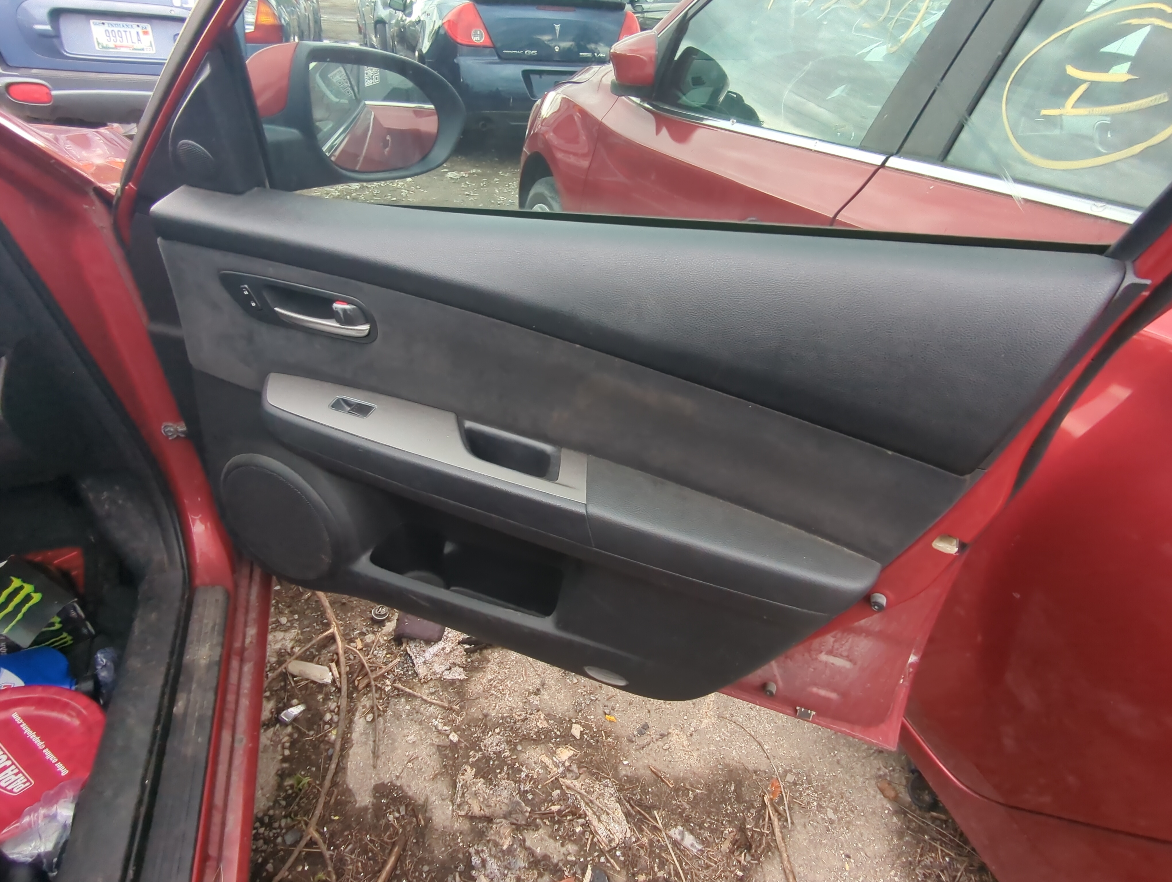 Picture of 2009 Mazda 6 Front Right Passenger Interior Door Panel Trim 921184