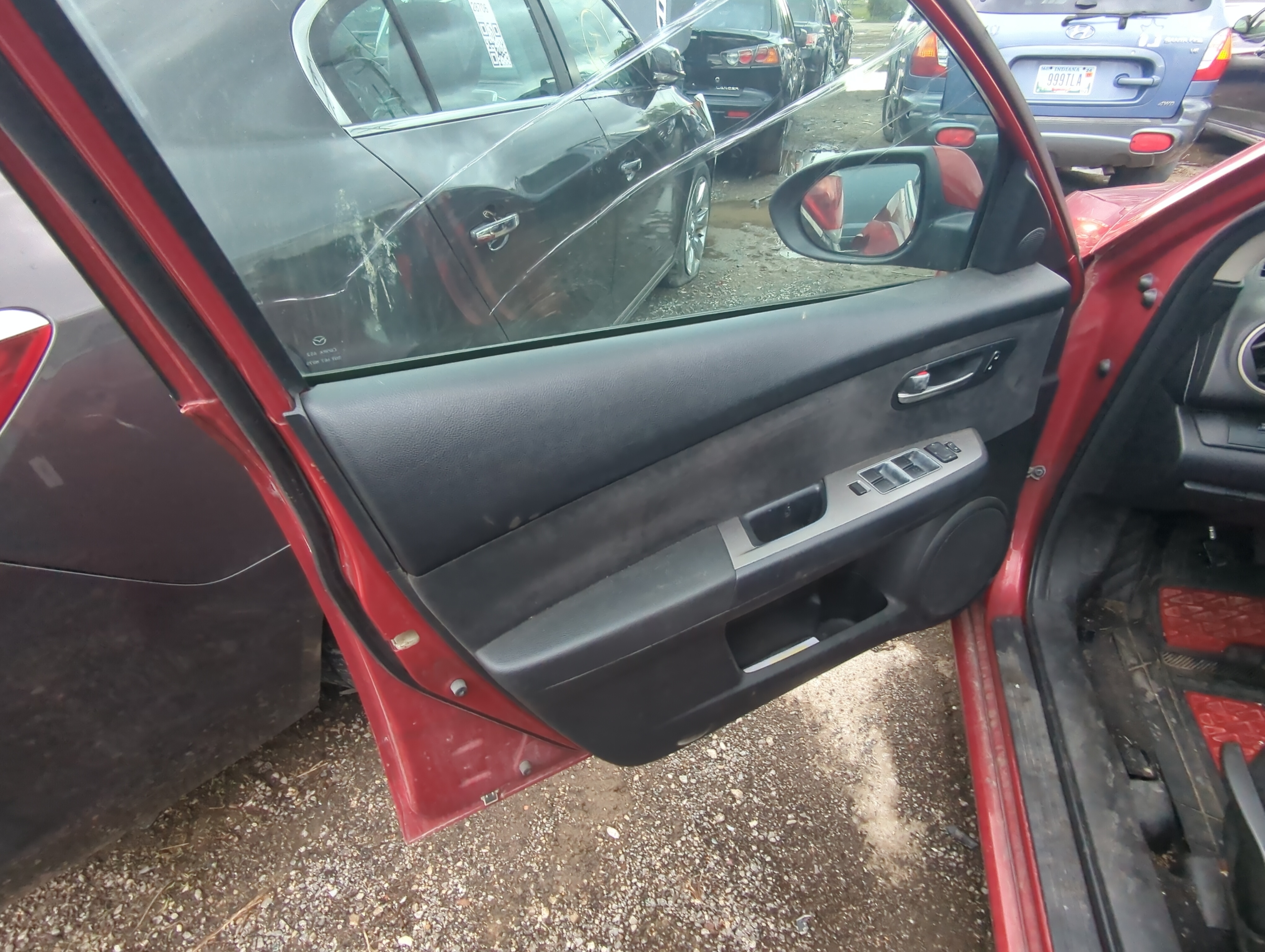 Picture of 2009 Mazda 6 Front Left Driver Interior Door Panel Trim 921186