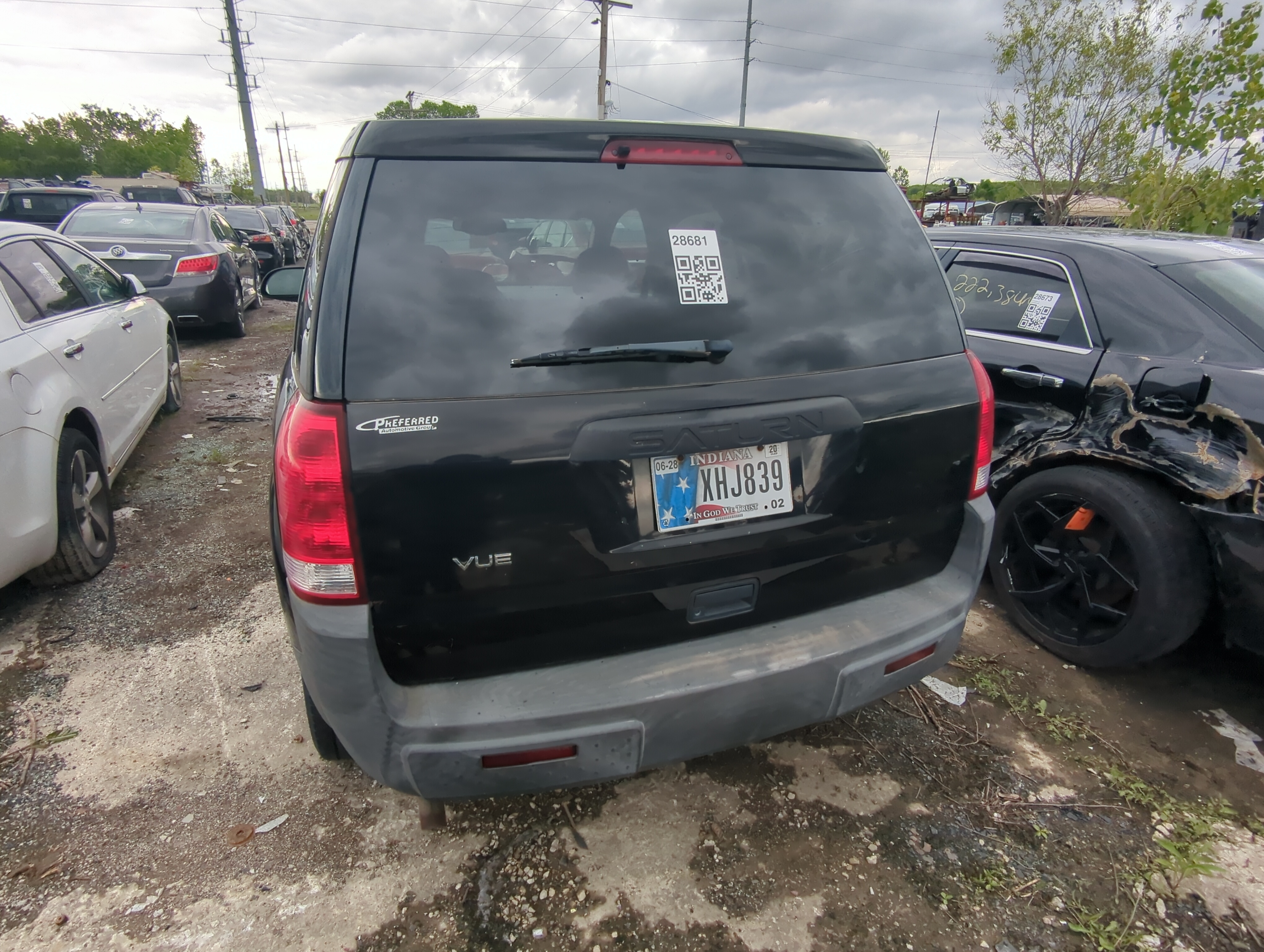 2002-2005 Saturn Vue Trunk/decklid/hatch/tailgate Oem 921257 - Oemusedautoparts1.com