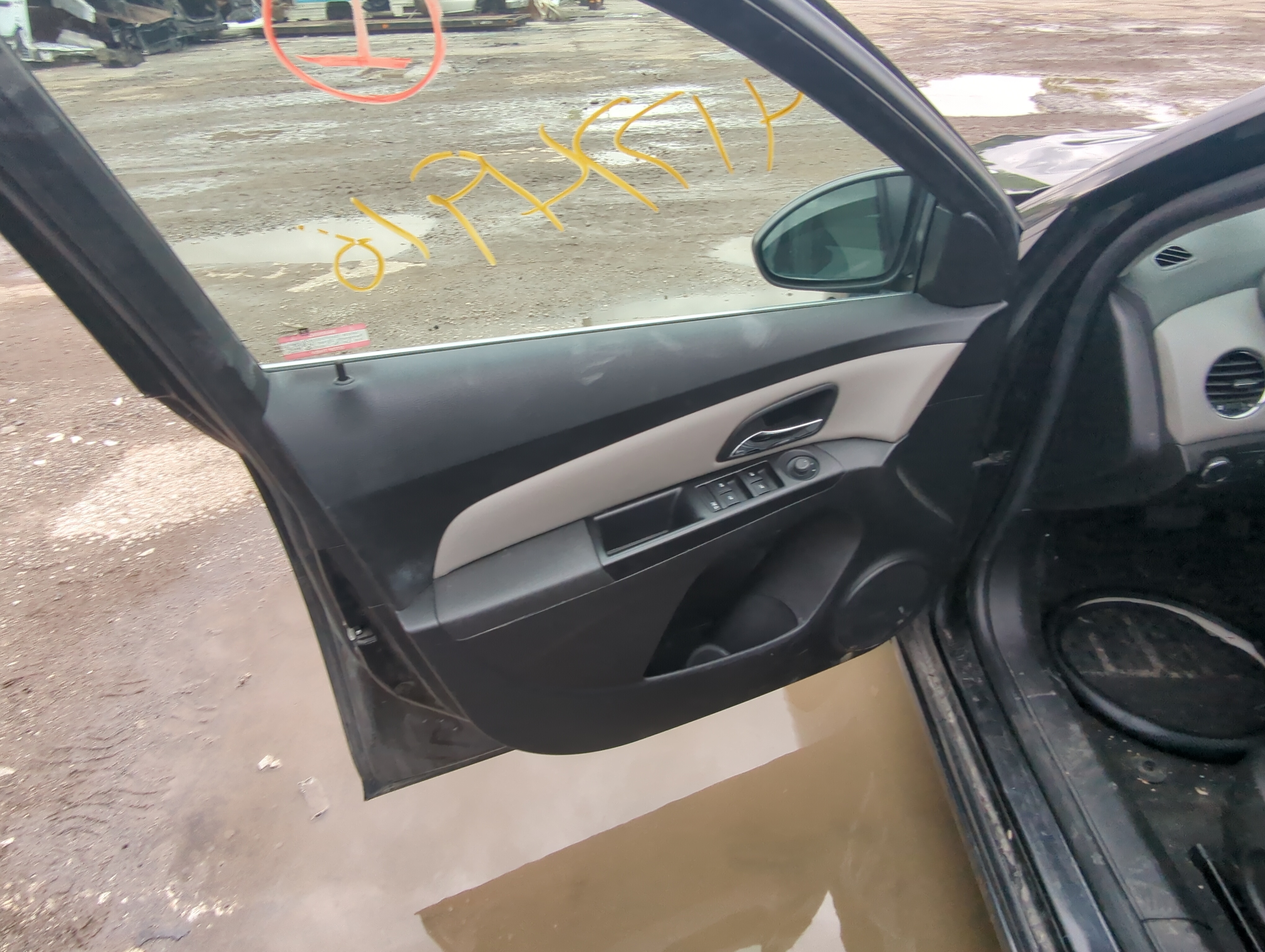 2012 Chevrolet Cruze Front Left Driver Interior Door Panel Trim 921538 - Oemusedautoparts1.com