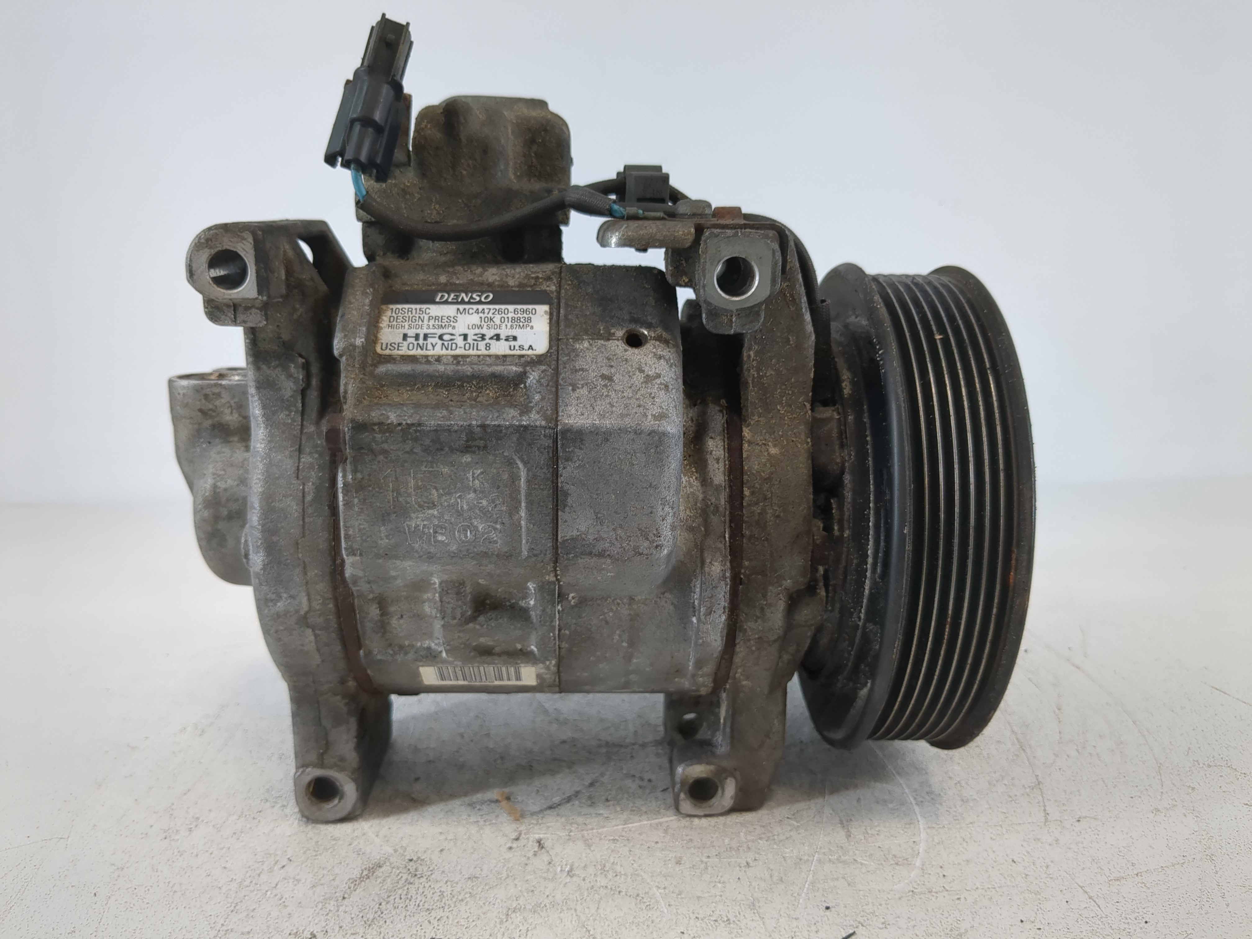 Picture of 2008-2012 Honda Accord Air Conditioning A/c Ac Compressor Oem 921602