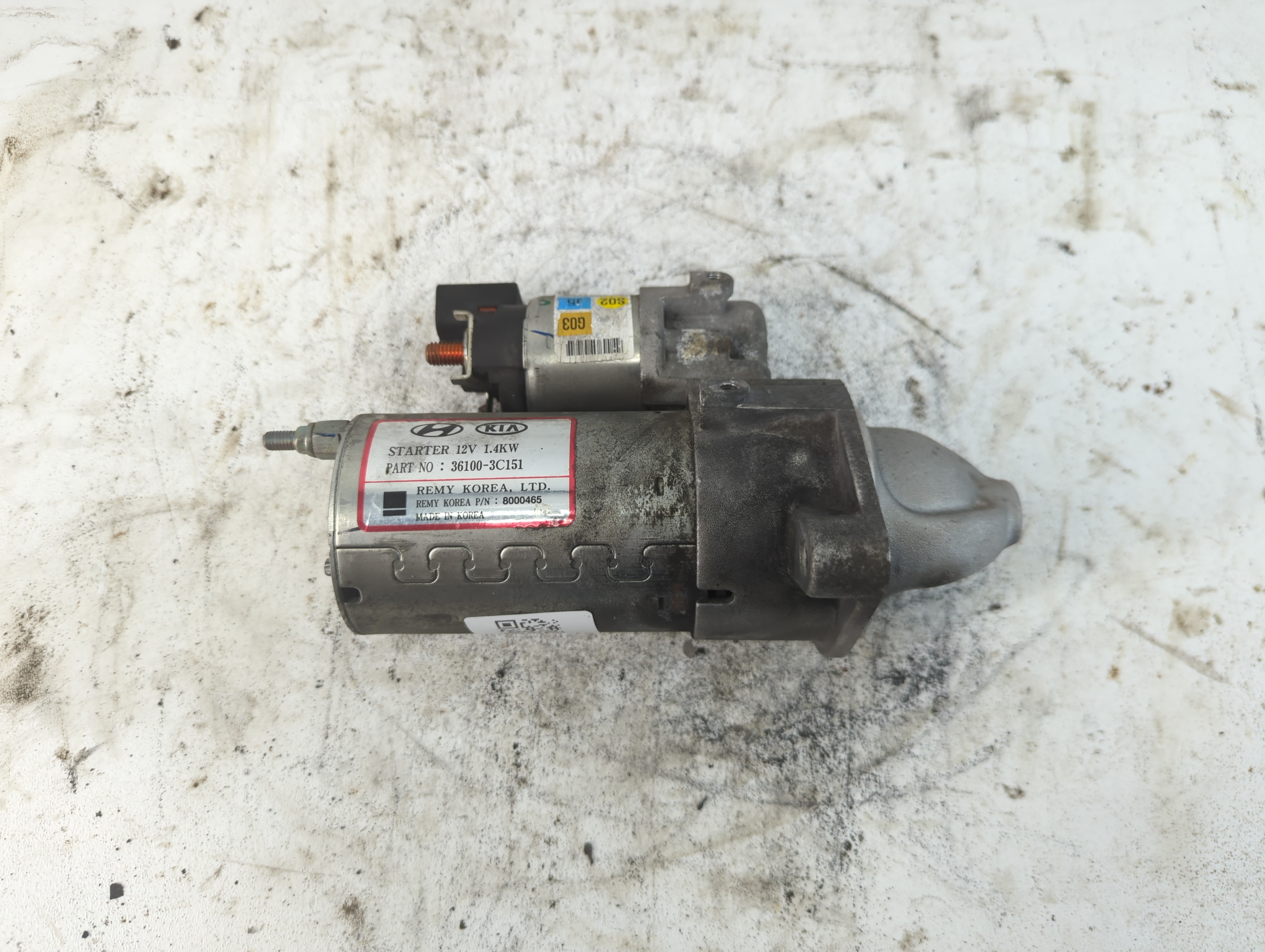 2013 Kia Sorento Car Starter Motor Solenoid Oem 922138 - Oemusedautoparts1.com