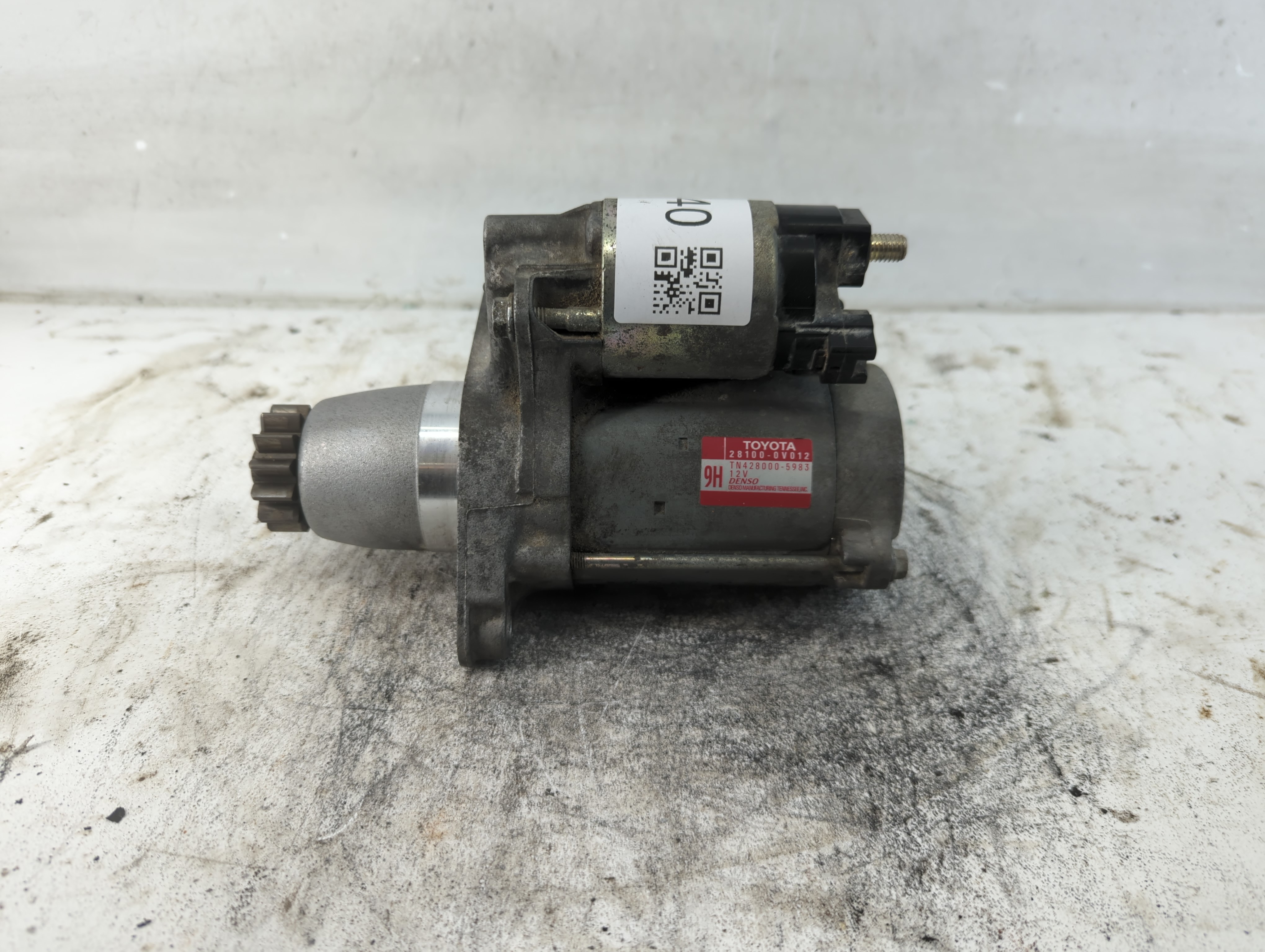 2010-2011 Toyota Camry Car Starter Motor Solenoid Oem 922640 - Oemusedautoparts1.com