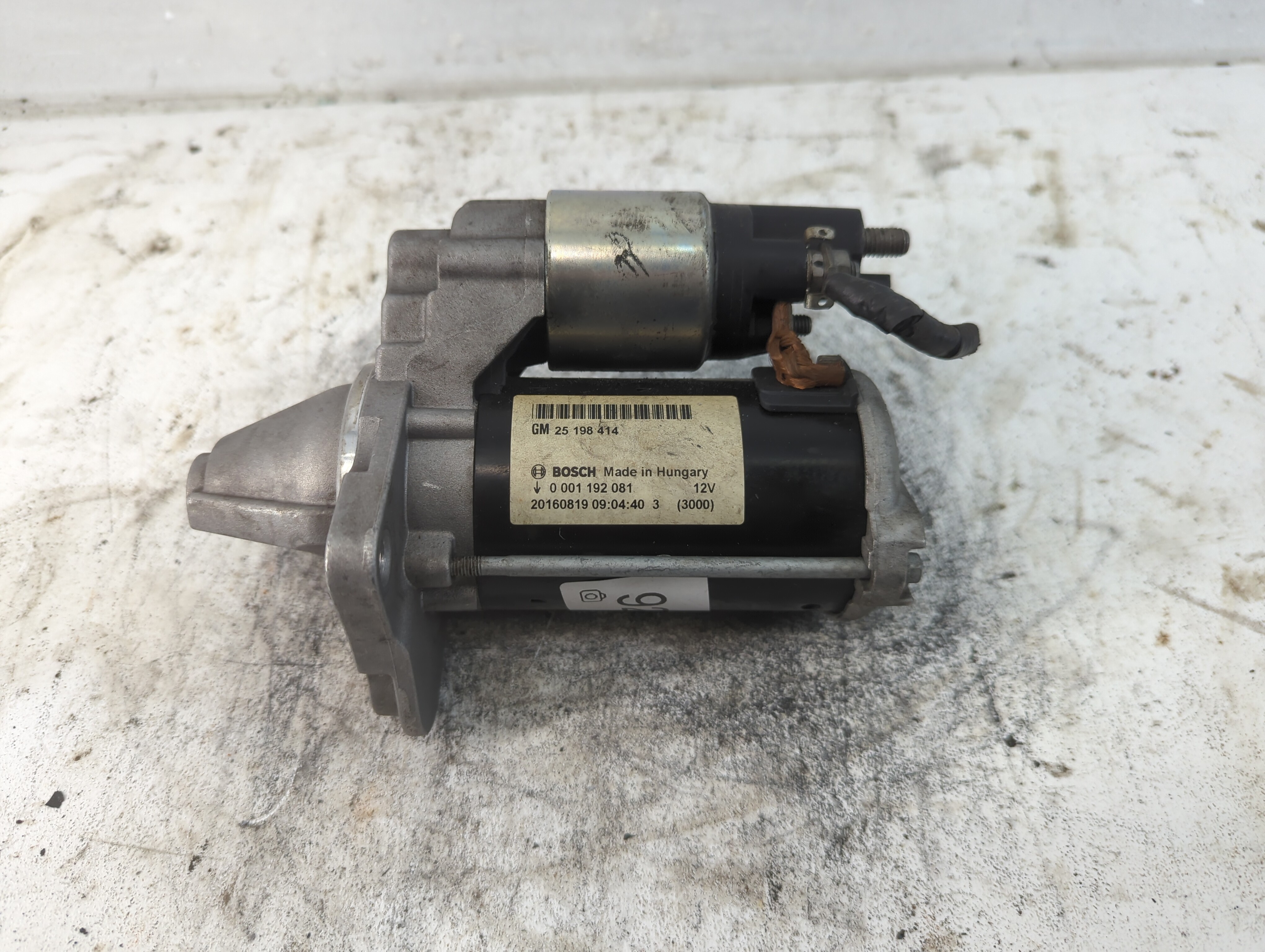 2014-2021 Buick Encore Car Starter Motor Solenoid Oem 922648 - Oemusedautoparts1.com