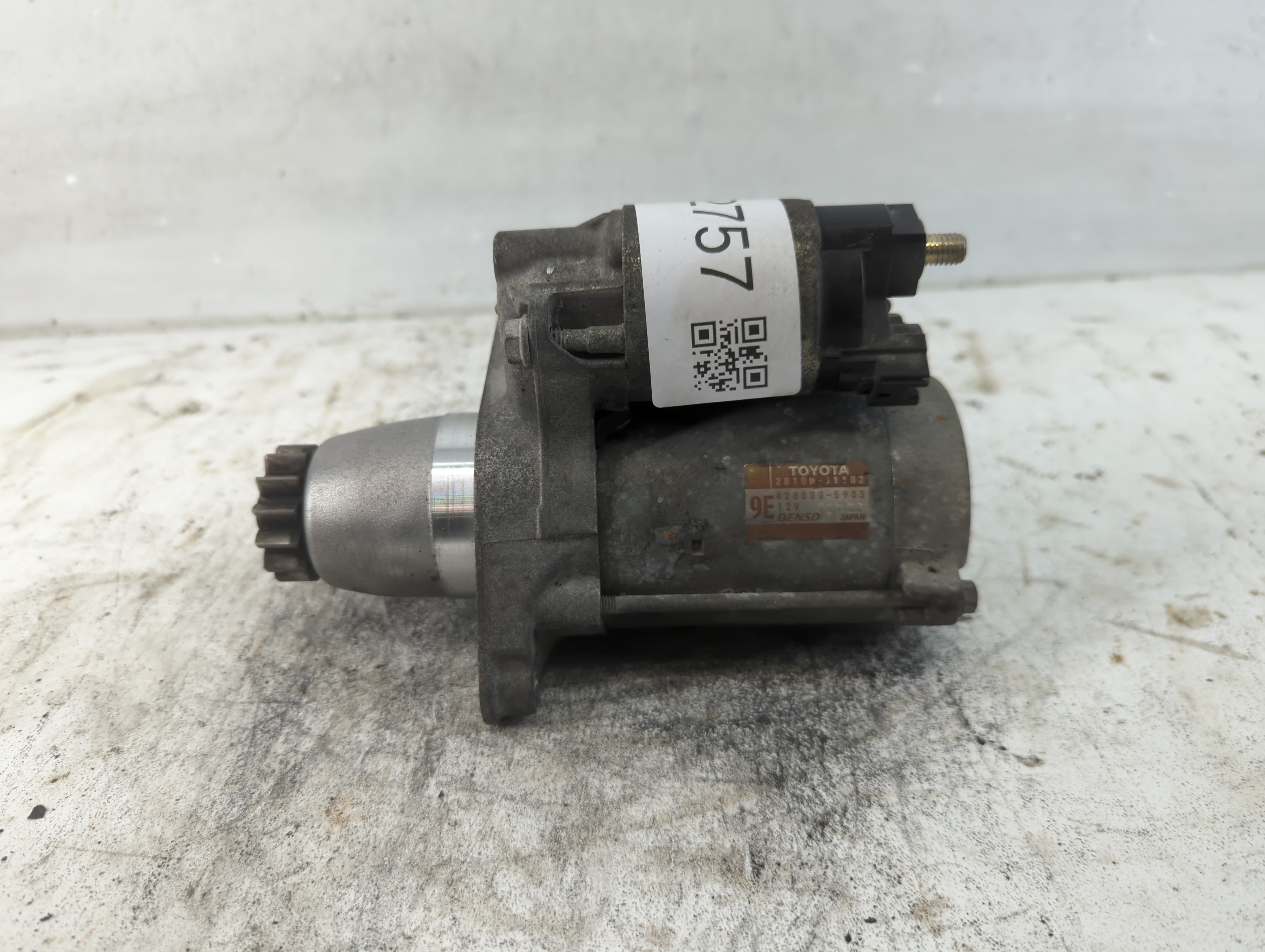 2011-2016 Scion Tc Car Starter Motor Solenoid Oem 922757 - Oemusedautoparts1.com