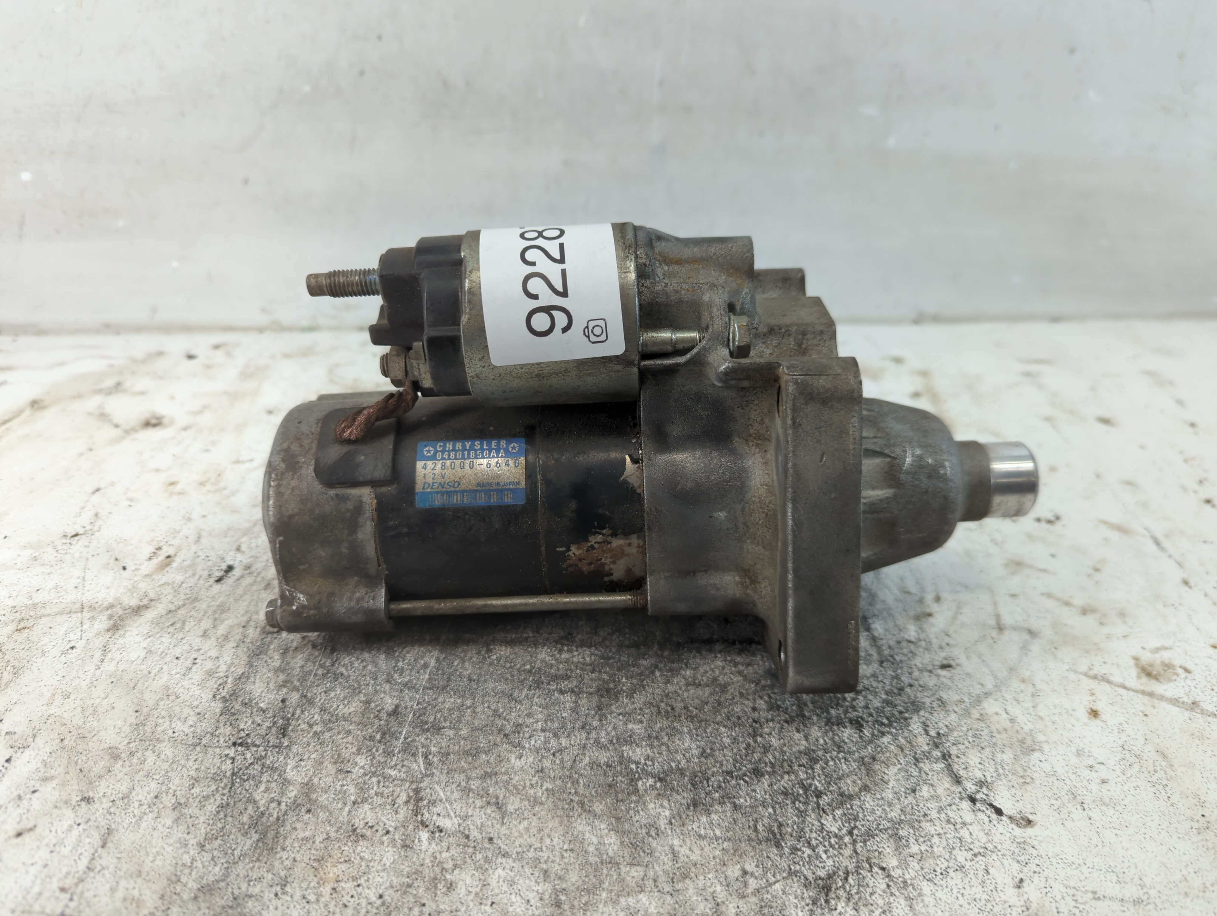 2009-2011 Jeep Wrangler Car Starter Motor Solenoid Oem 922875 - Oemusedautoparts1.com
