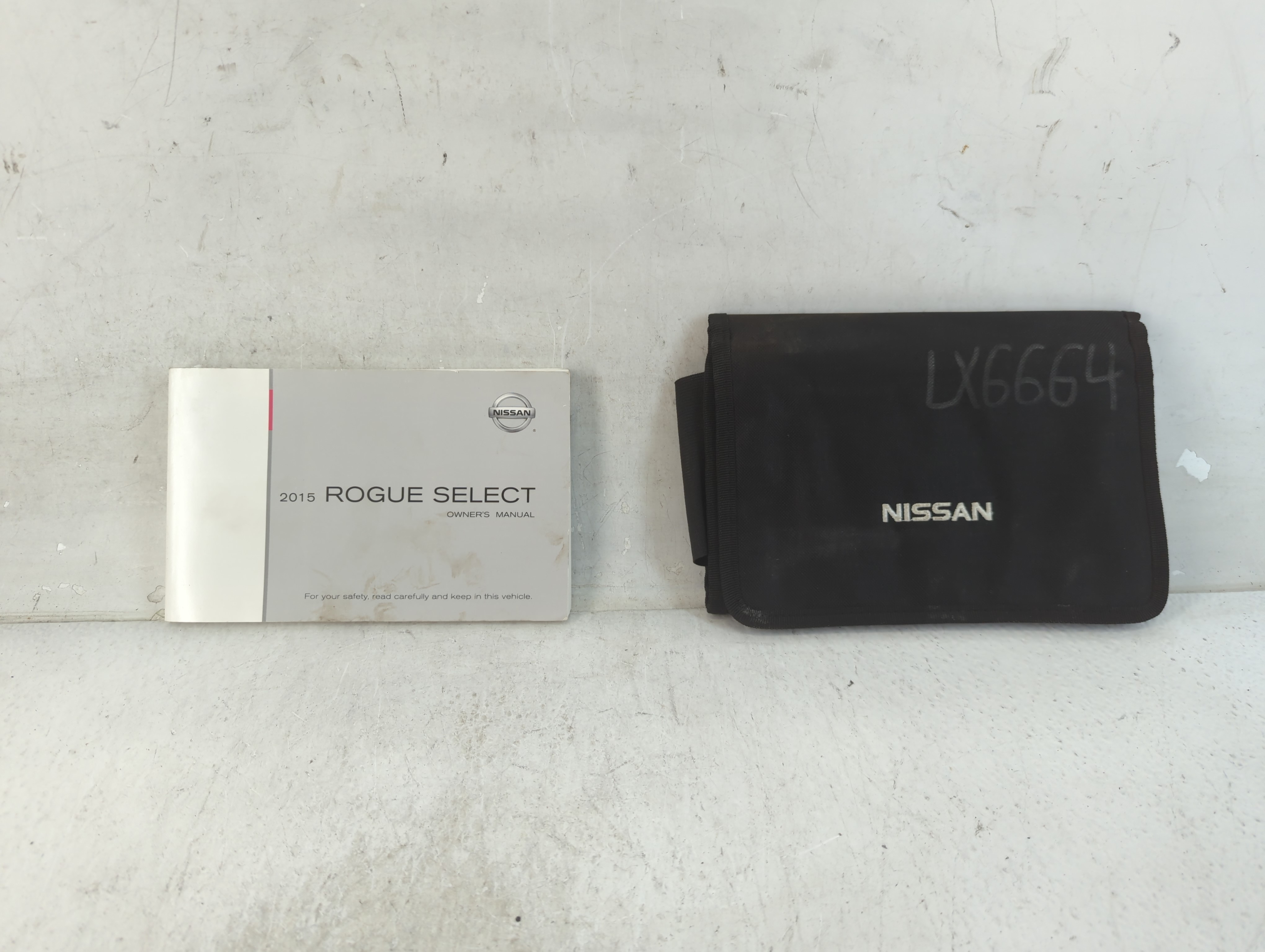 2015 Nissan Rogue Select Owners Manual Book Guide 923002 - Oemusedautoparts1.com