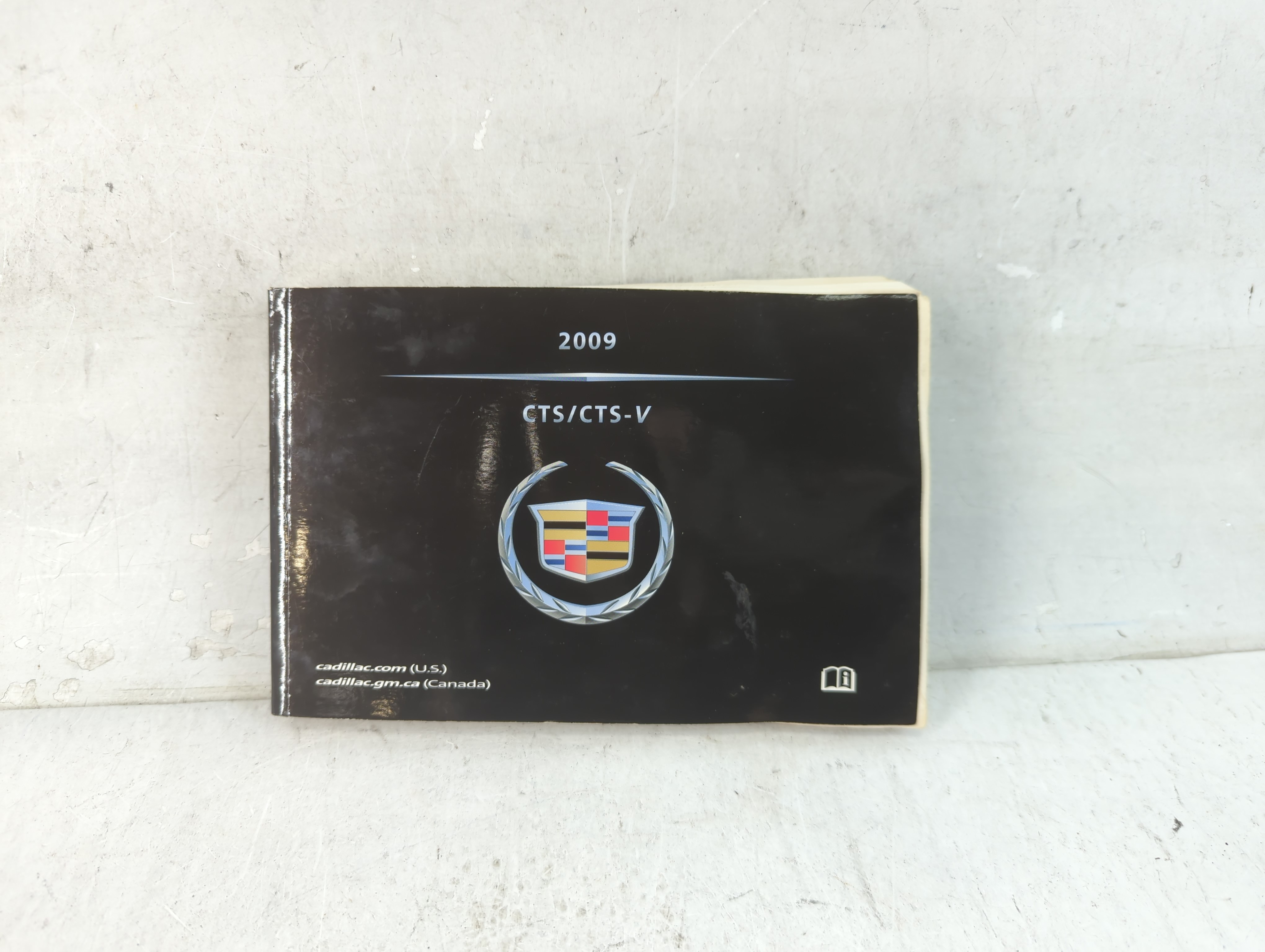 Picture of 2009 Cadillac Cts Owners Manual Book Guide 923005
