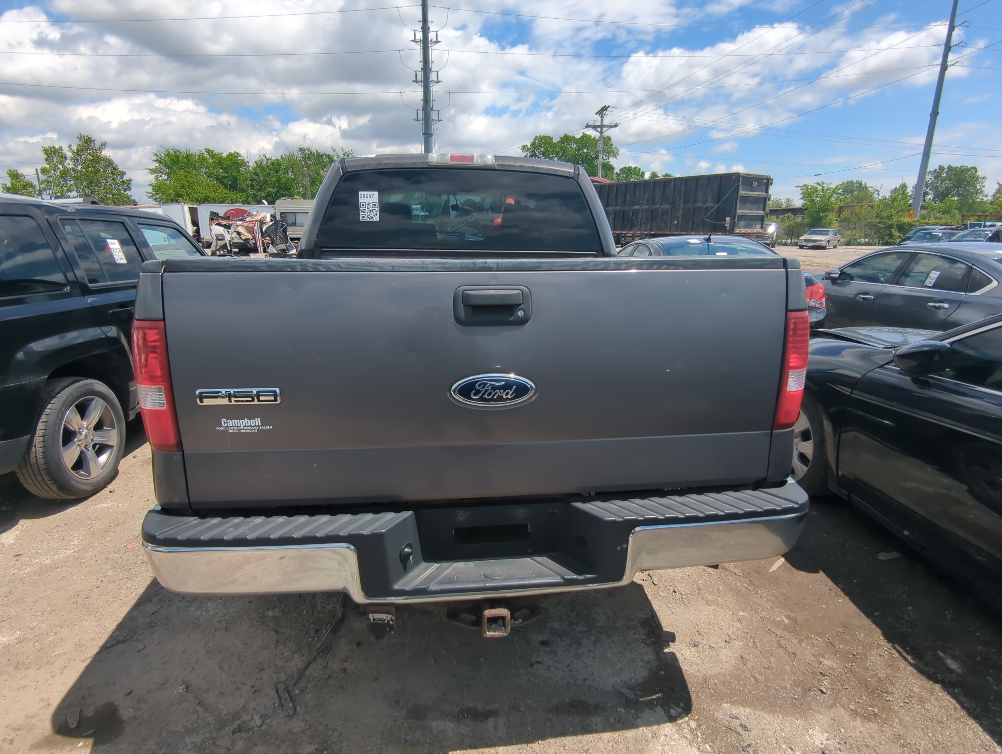 2004-2007 Ford F-150 Trunk/decklid/hatch/tailgate Oem 923303 - Oemusedautoparts1.com